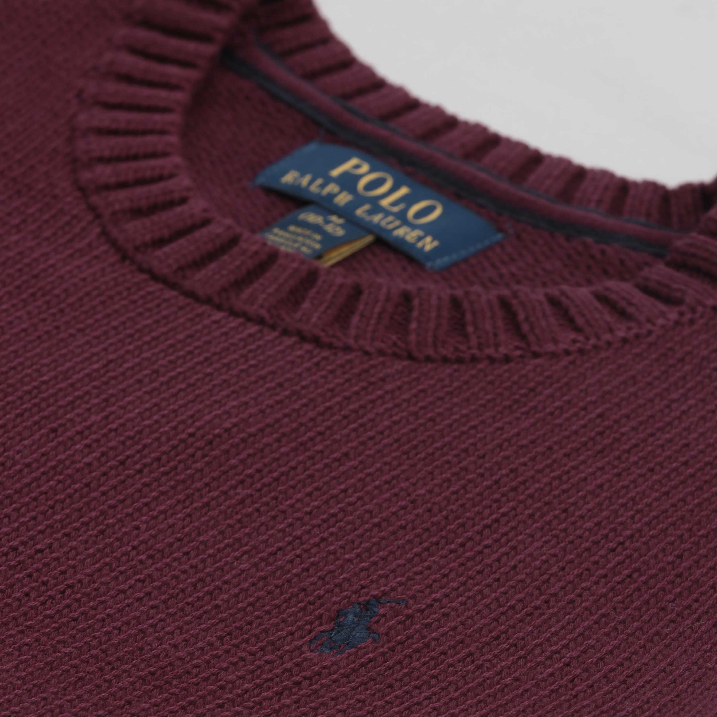Maglioncino Bordeaux Firmato RALPH LAUREN - annameglio.com abbigliamento moda