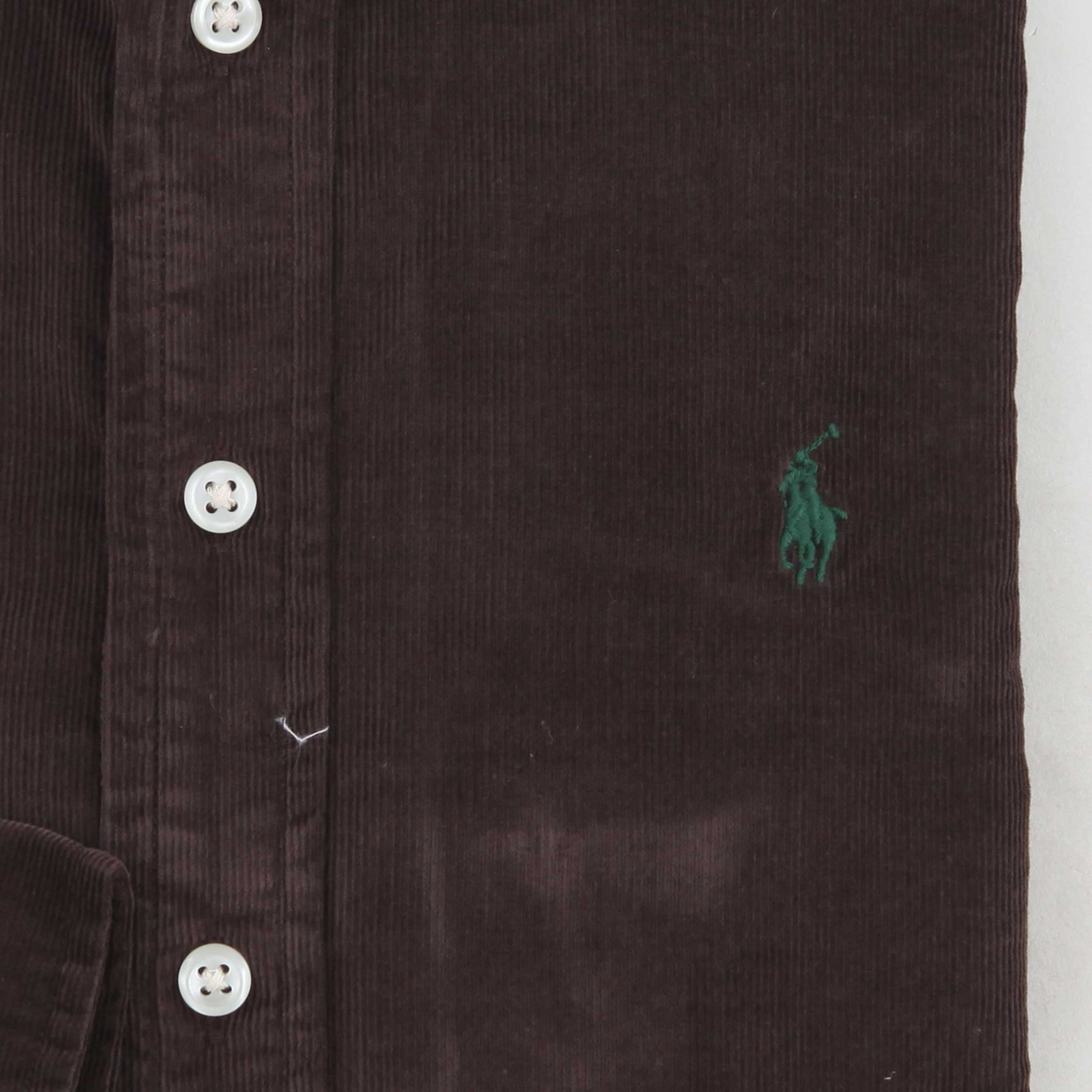 Brown Velvet Shirt by RALPH LAUREN