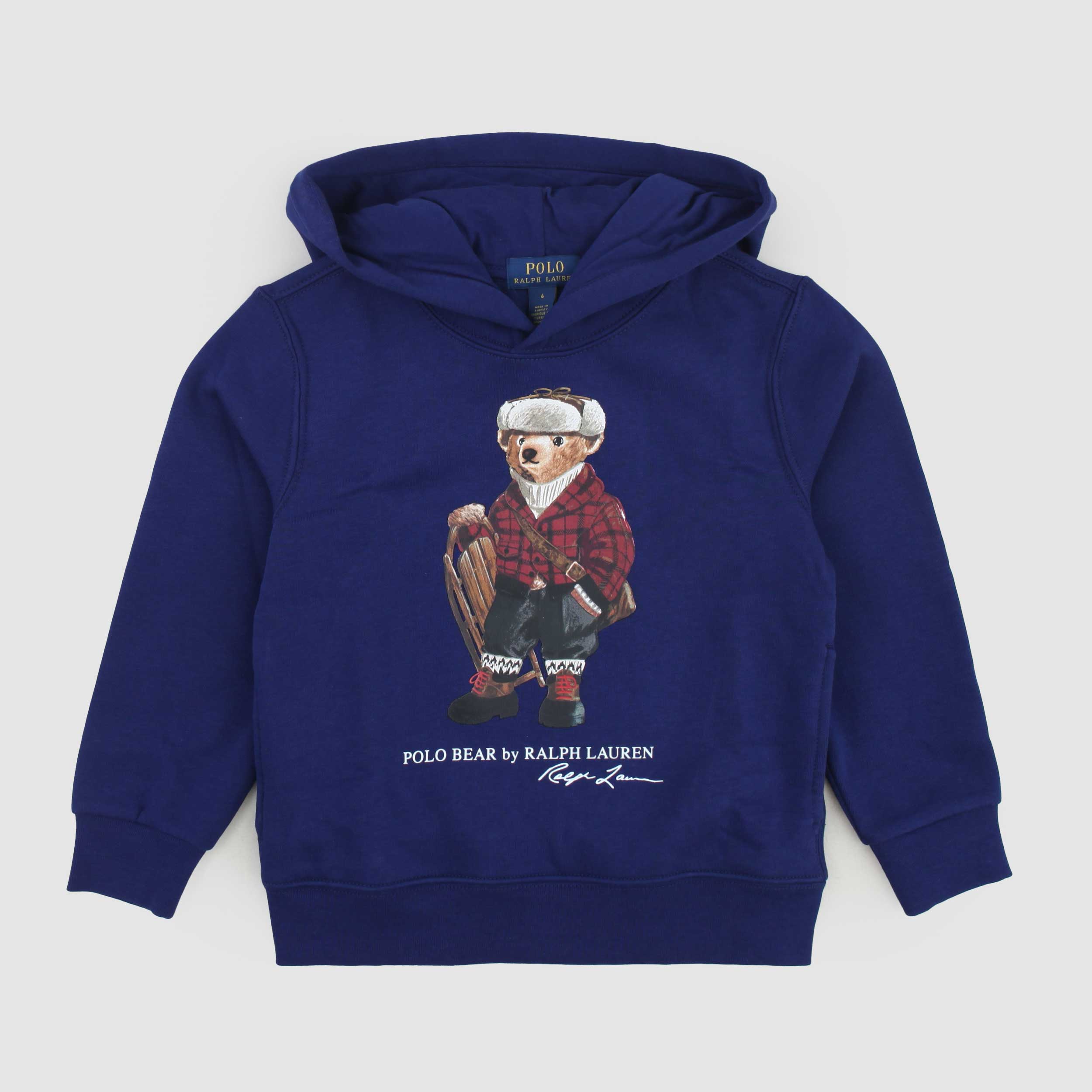 Felpa Con Cappuccio E Stampa Firmata RALPH LAUREN - annameglio.com abbigliamento moda