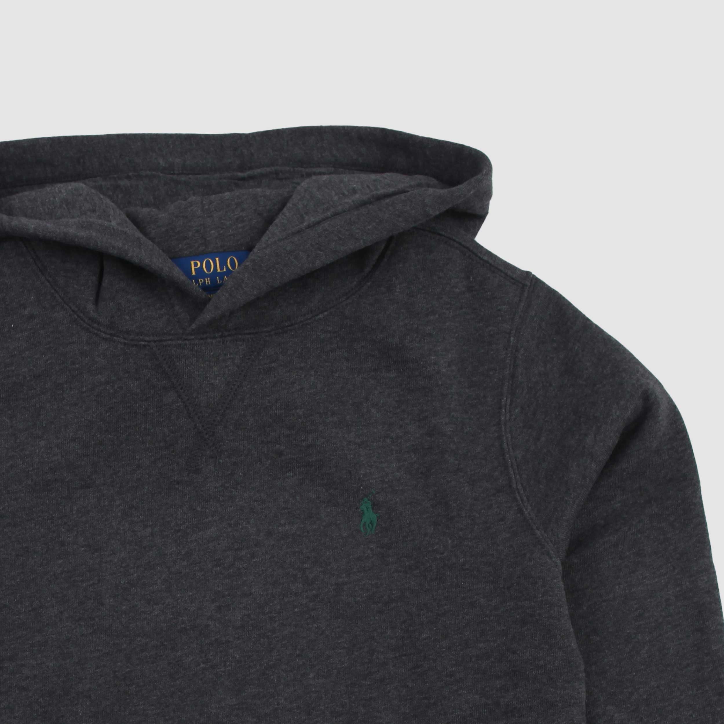 Felpa Grigia Con Cappuccio Firmata RALPH LAUREN - annameglio.com abbigliamento moda