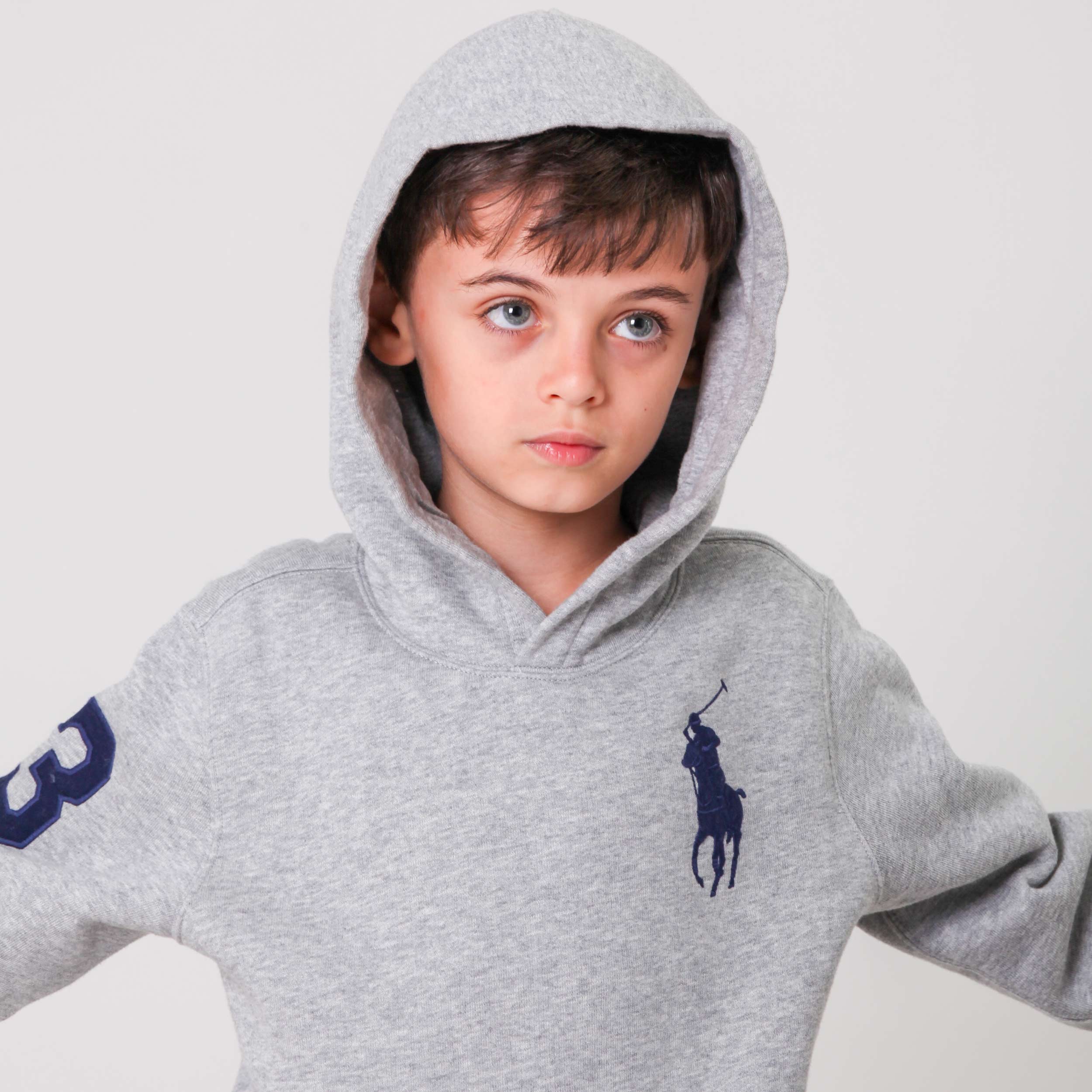 Felpa Grigia Con Cavallino Firmata RALPH LAUREN - annameglio.com abbigliamento moda