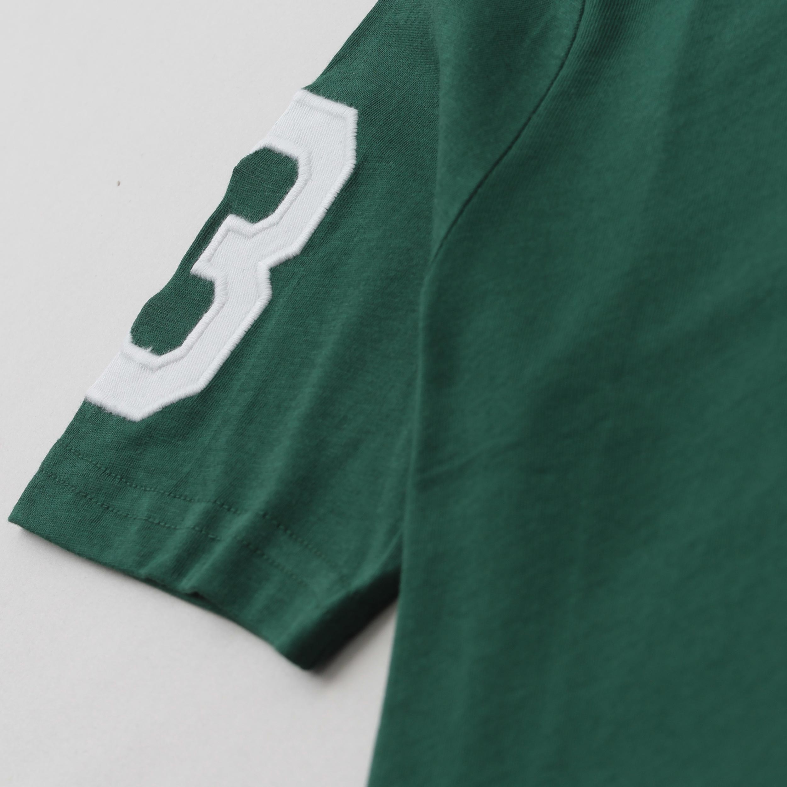 T-shirt Verde Logo Bianco Firmata RALPH LAUREN - annameglio.com abbigliamento moda