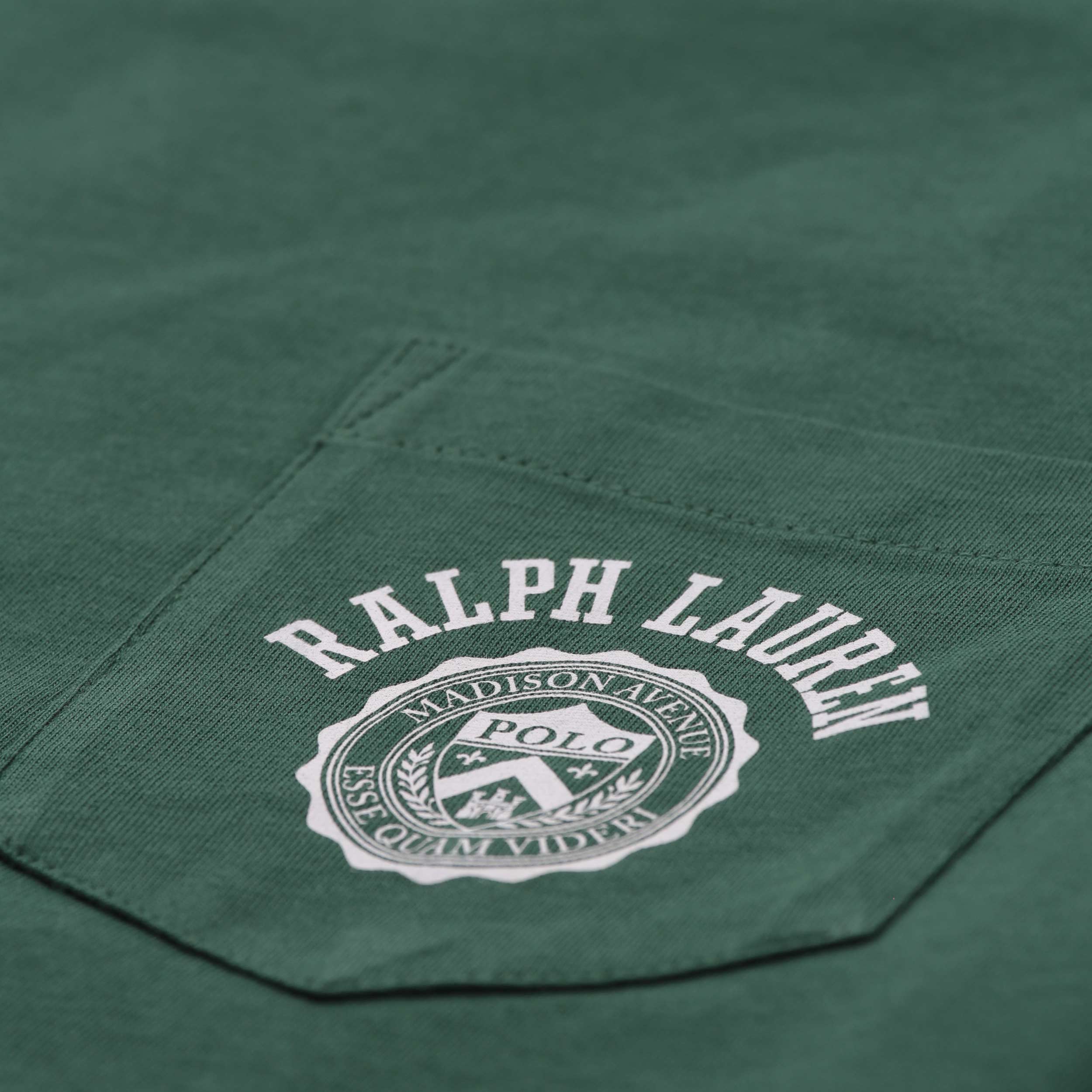 T-shirt Verde Con Logo Bianco Firmata RALPH LAUREN - annameglio.com abbigliamento moda