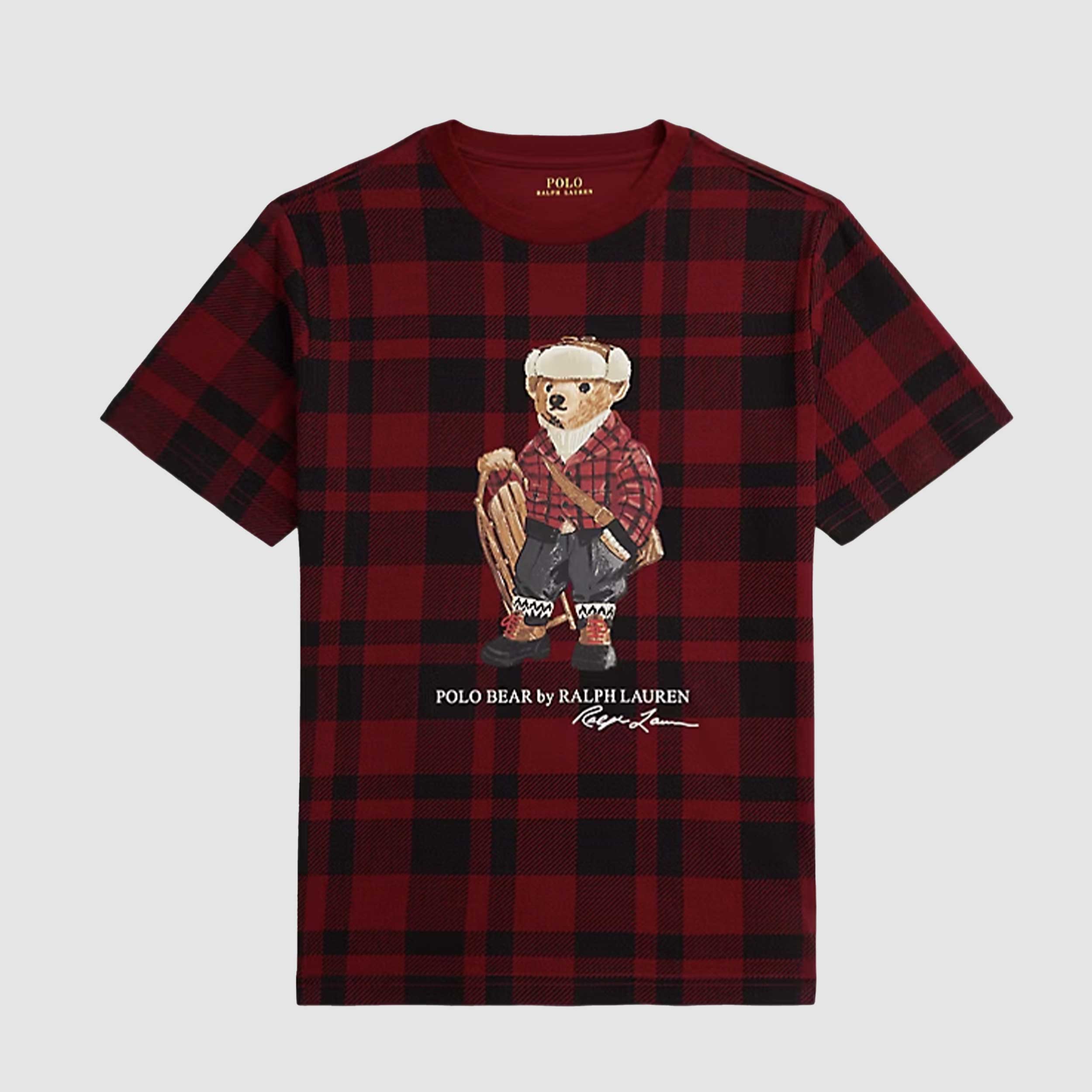Maglietta Polo Bear Scozzese Firmata RALPH LAUREN - annameglio.com abbigliamento moda