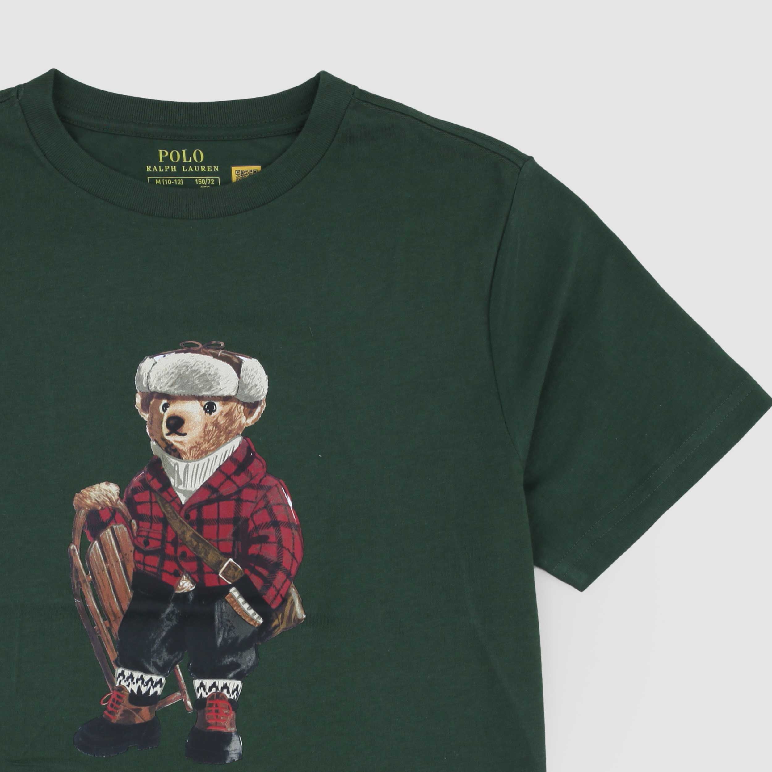 T-shirt Verde Con Stampa Iconica By RALPH LAUREN - annameglio.com abbigliamento moda