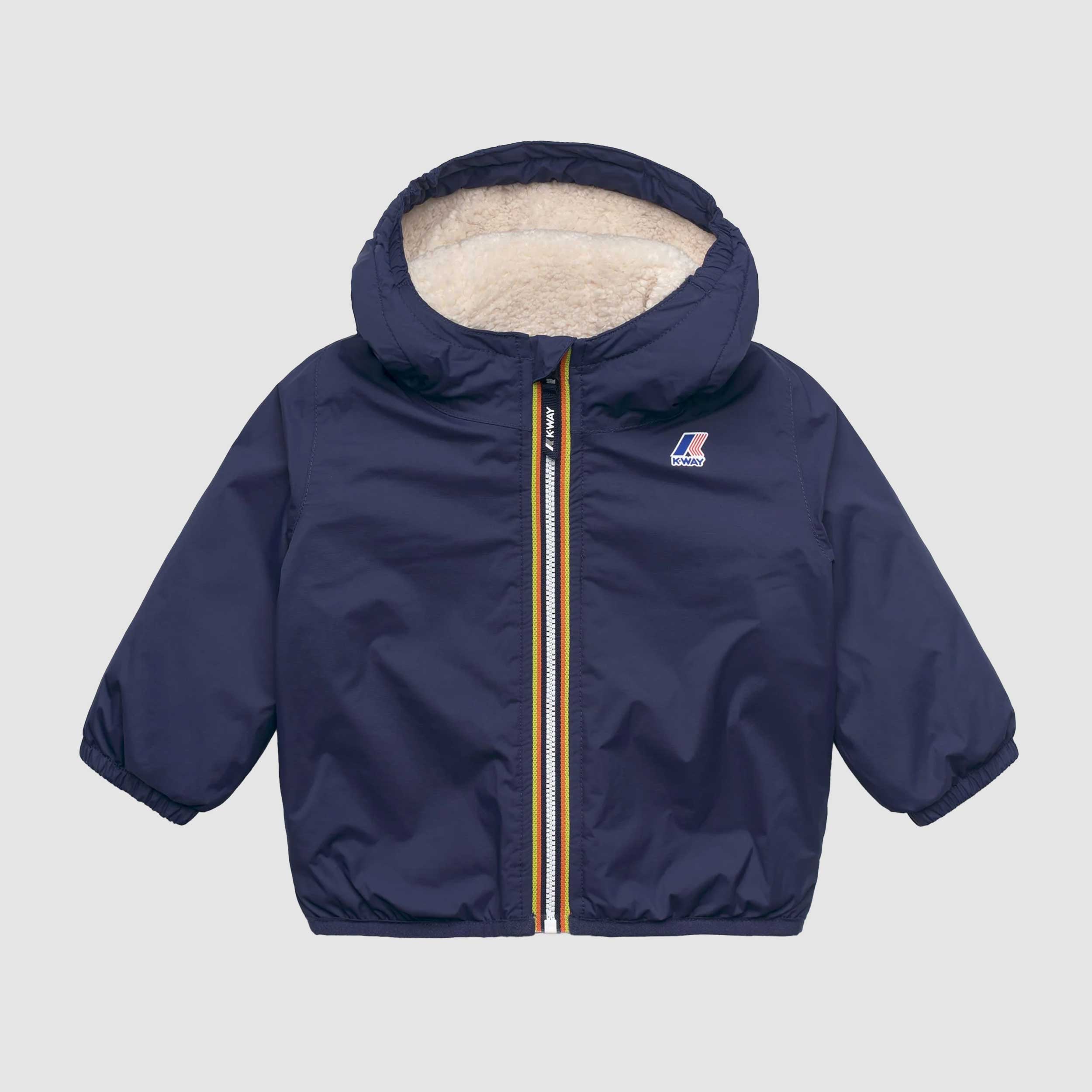 Giacca Orsetto Blu E.Le Vrai 4.0 Firmata K-WAY - annameglio.com abbigliamento moda