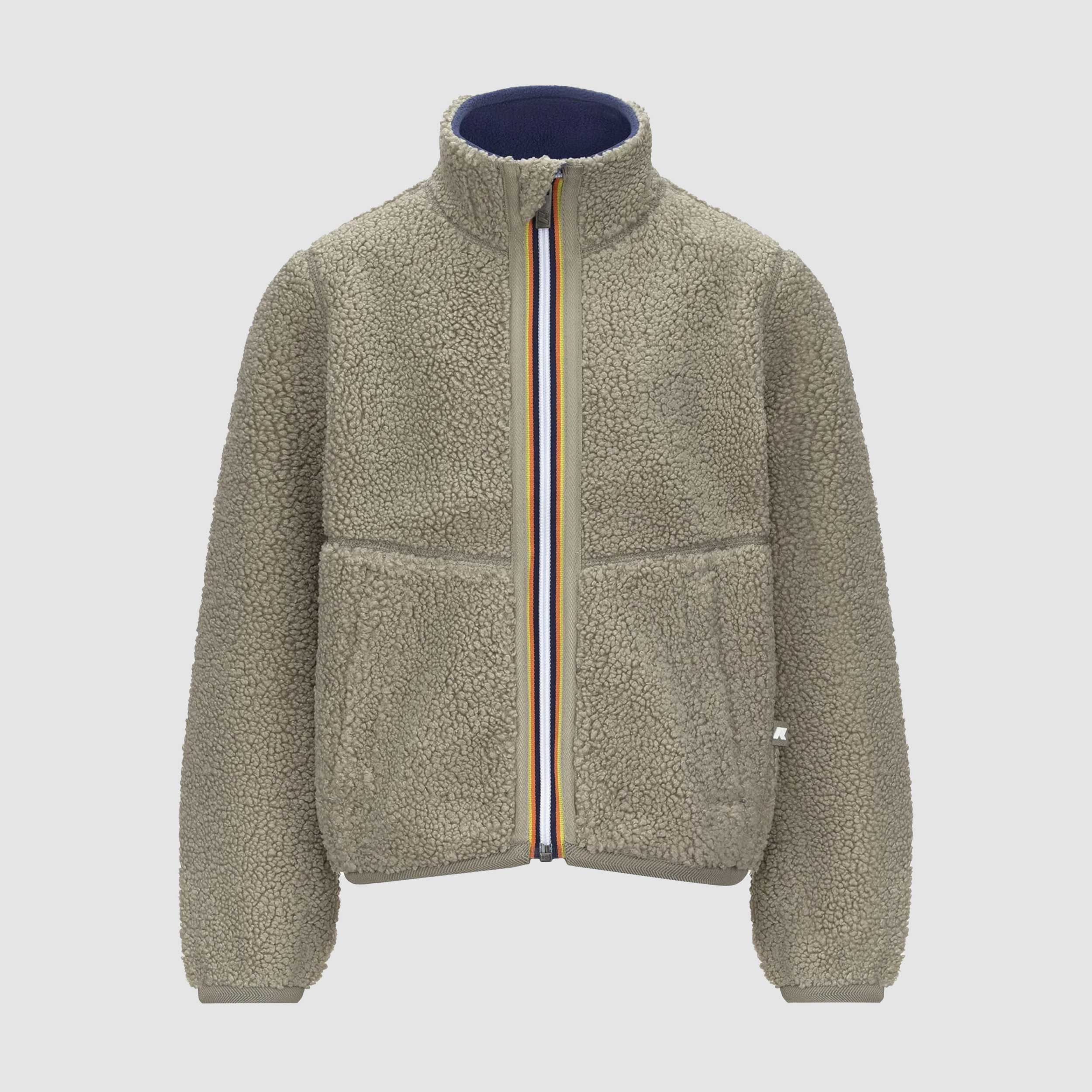 Giacca Reversibile P. Pascal In Sherpa By K-WAY - annameglio.com abbigliamento moda