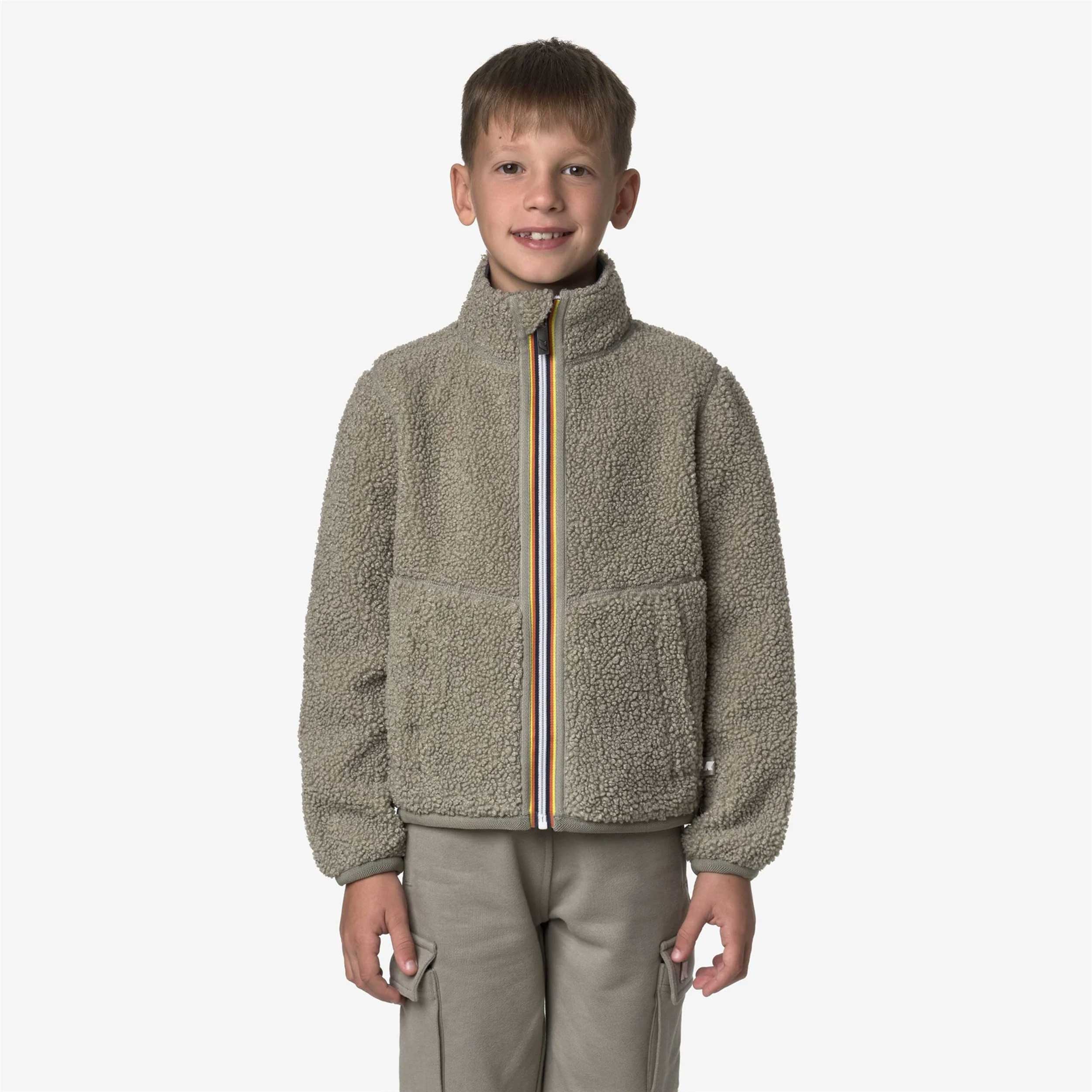 Giacca Reversibile P. Pascal In Sherpa By K-WAY - annameglio.com abbigliamento moda