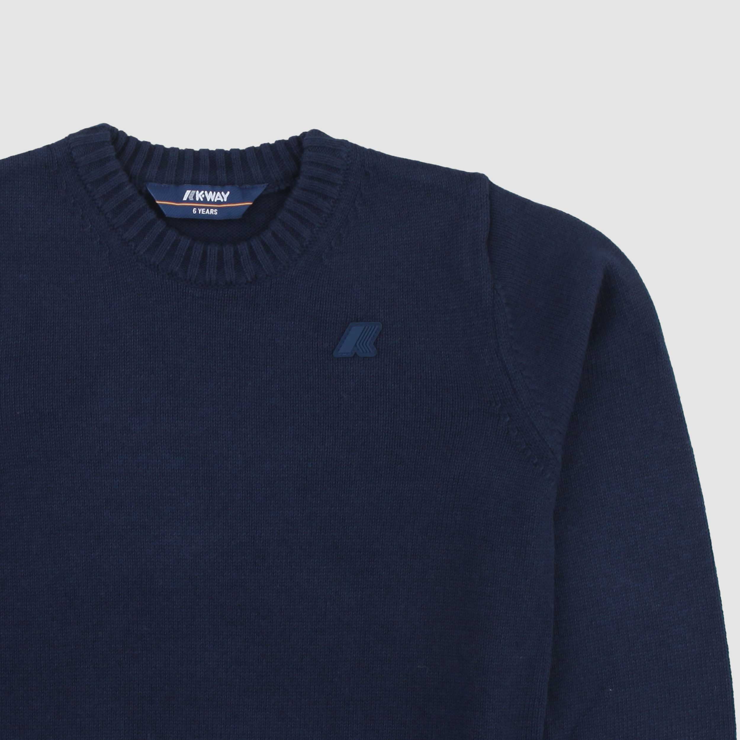 Pullover Con Logo Gommato Firmato K-WAY - annameglio.com abbigliamento moda