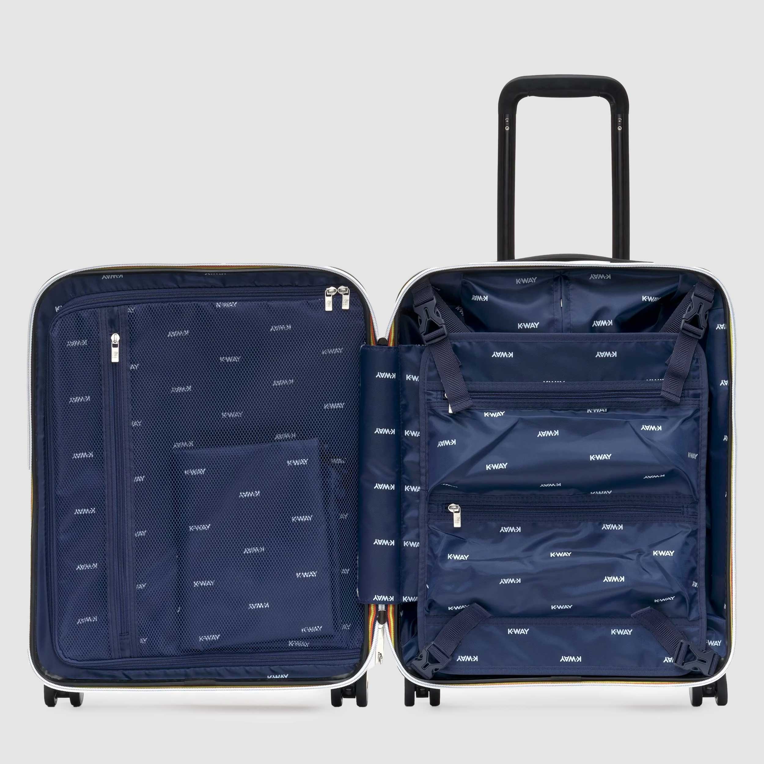 Valigia Trolley Rosa Eudoxie Firmata K-WAY - annameglio.com abbigliamento moda