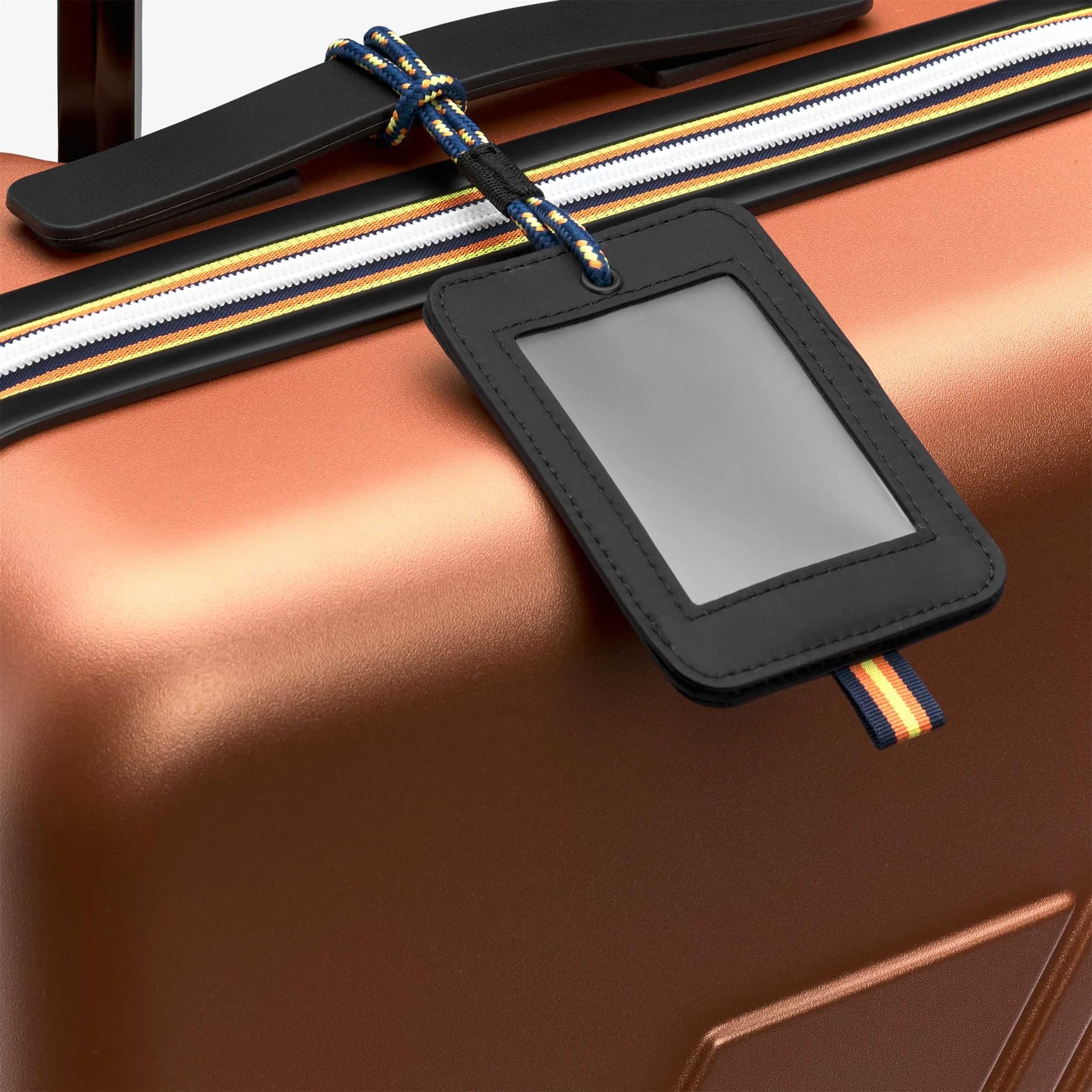 Valigia Trolley Arancione Eudoxie Firmata K-WAY - annameglio.com abbigliamento moda