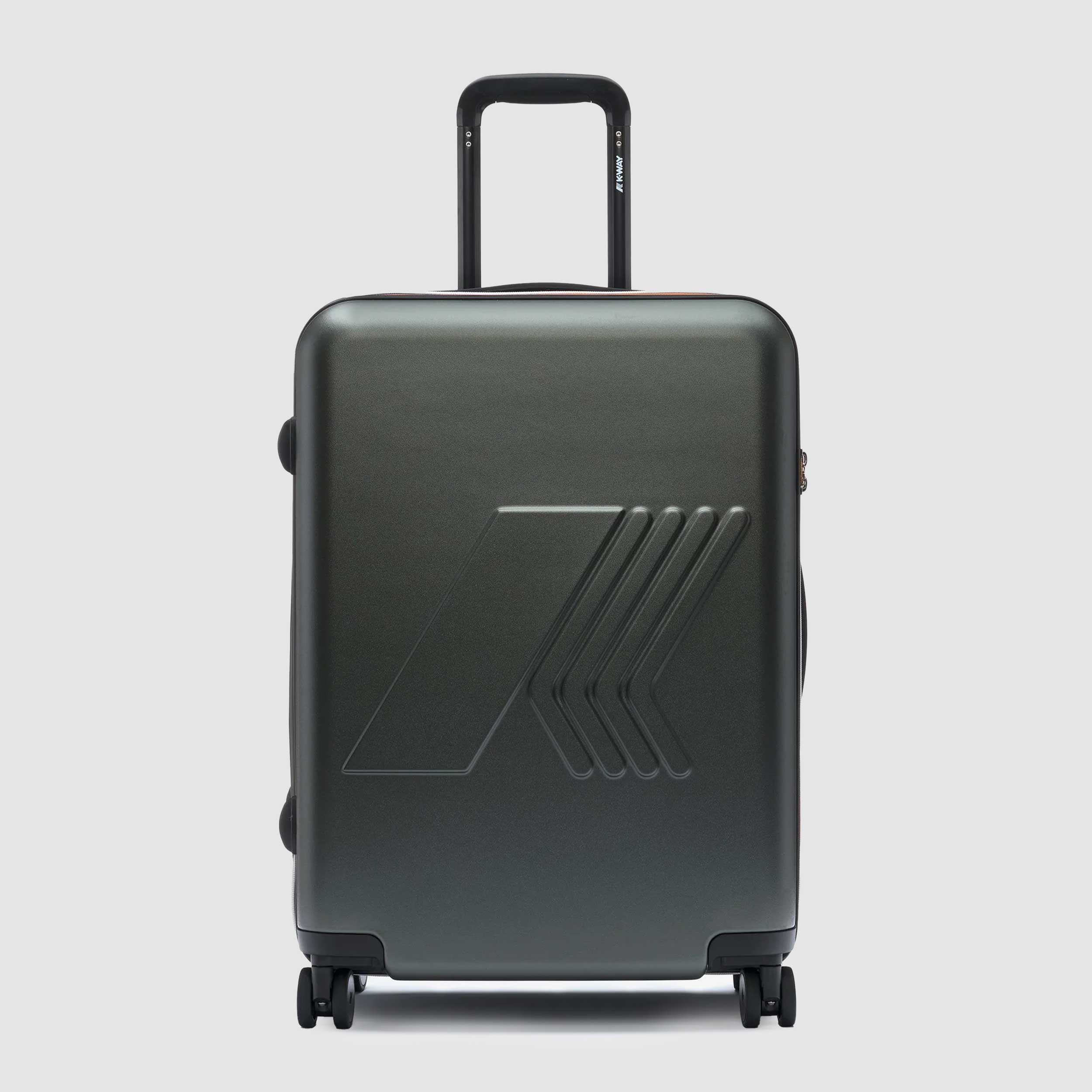 Valigia Trolley Verde Eudoxieur Firmata K-WAY - annameglio.com abbigliamento moda