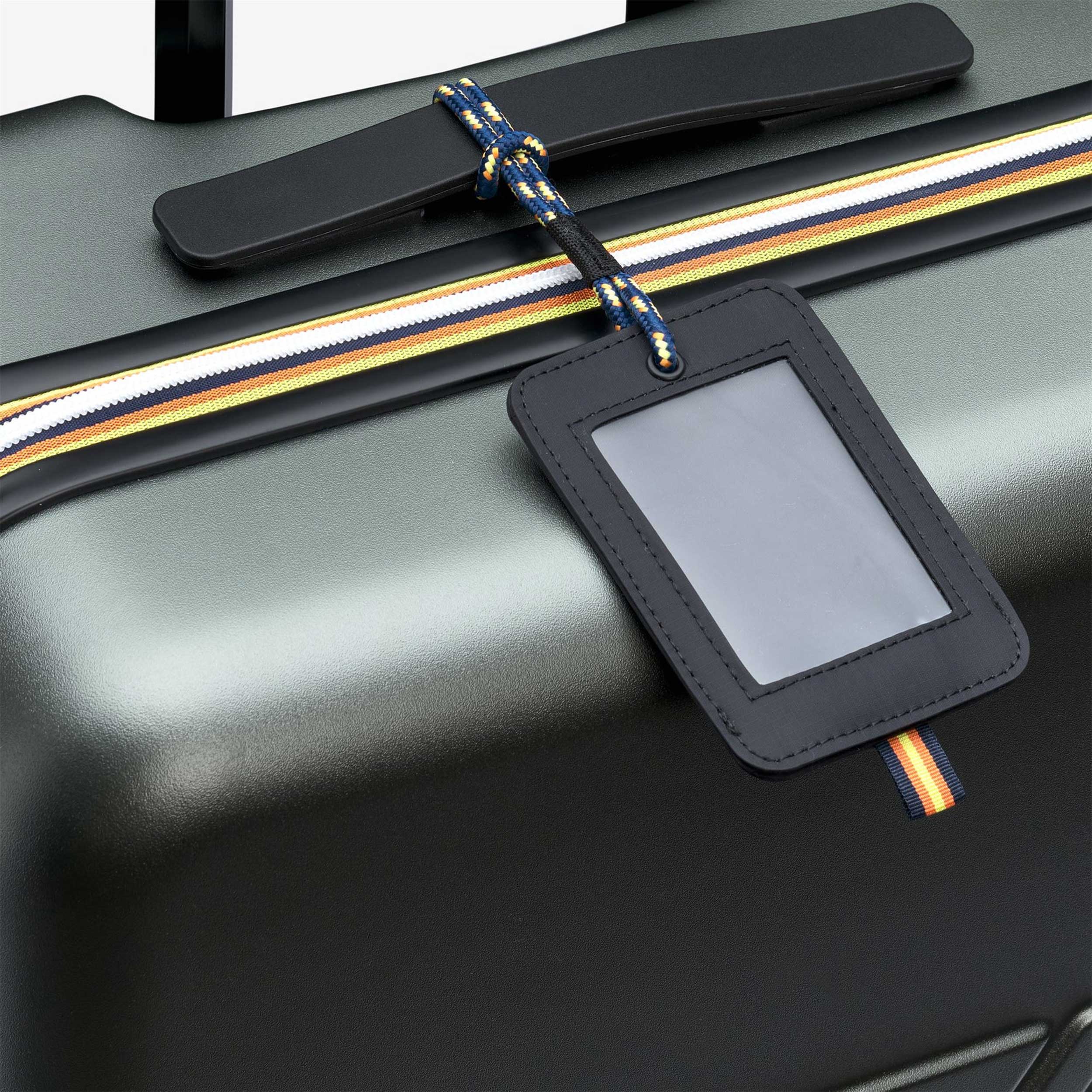 Valigia Trolley Verde Eudoxieur Firmata K-WAY - annameglio.com abbigliamento moda