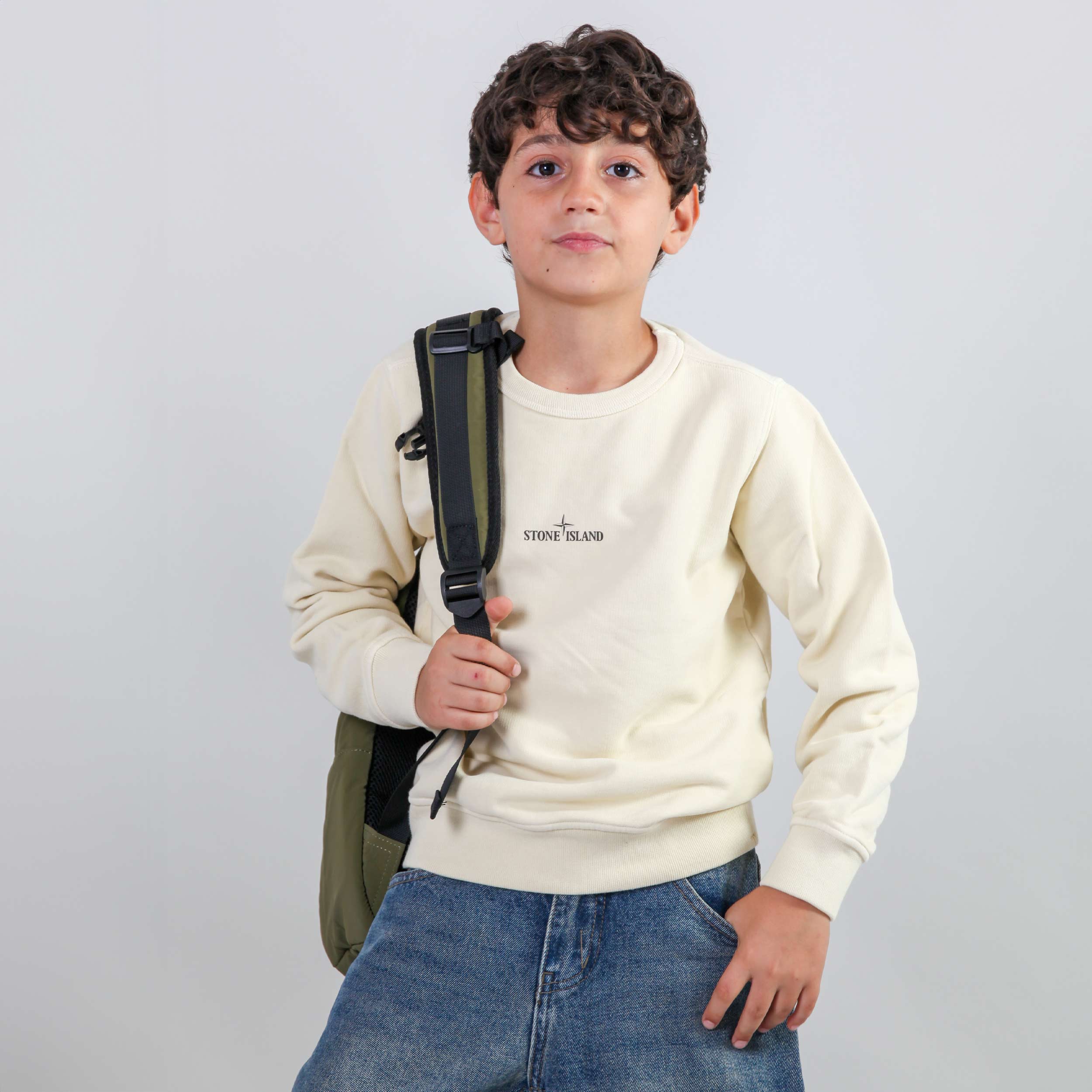 Felpa Giallo Chiaro Firmata STONE ISLAND - annameglio.com abbigliamento moda