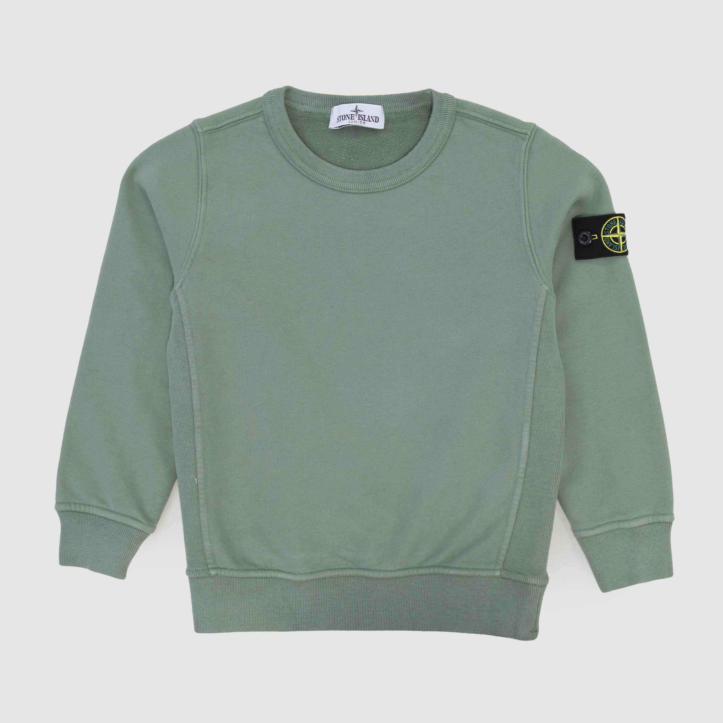 Felpa Verde In Cotone Firmata STONE ISLAND - annameglio.com abbigliamento moda