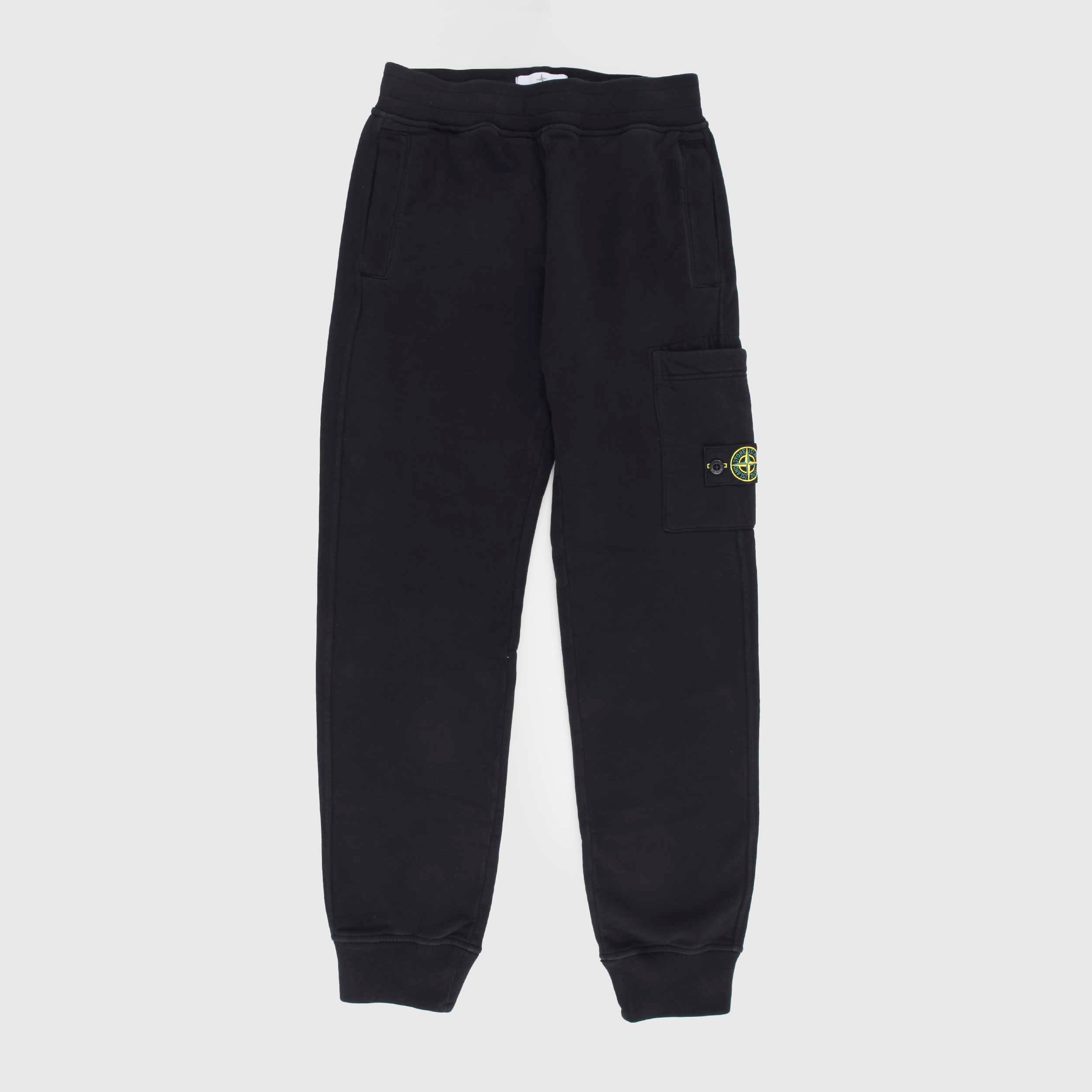 Pantalone Tuta Nero Firmato STONE ISLAND - annameglio.com abbigliamento moda