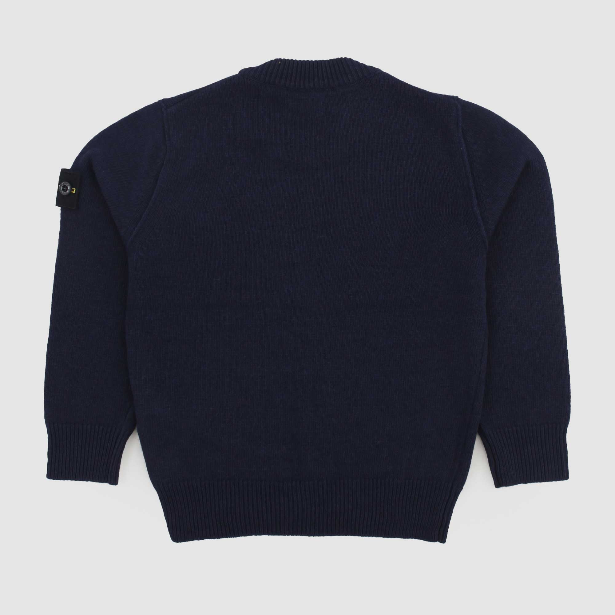 Maglioncino Blu Con Targhetta Firmato STONE ISLAND - annameglio.com abbigliamento moda