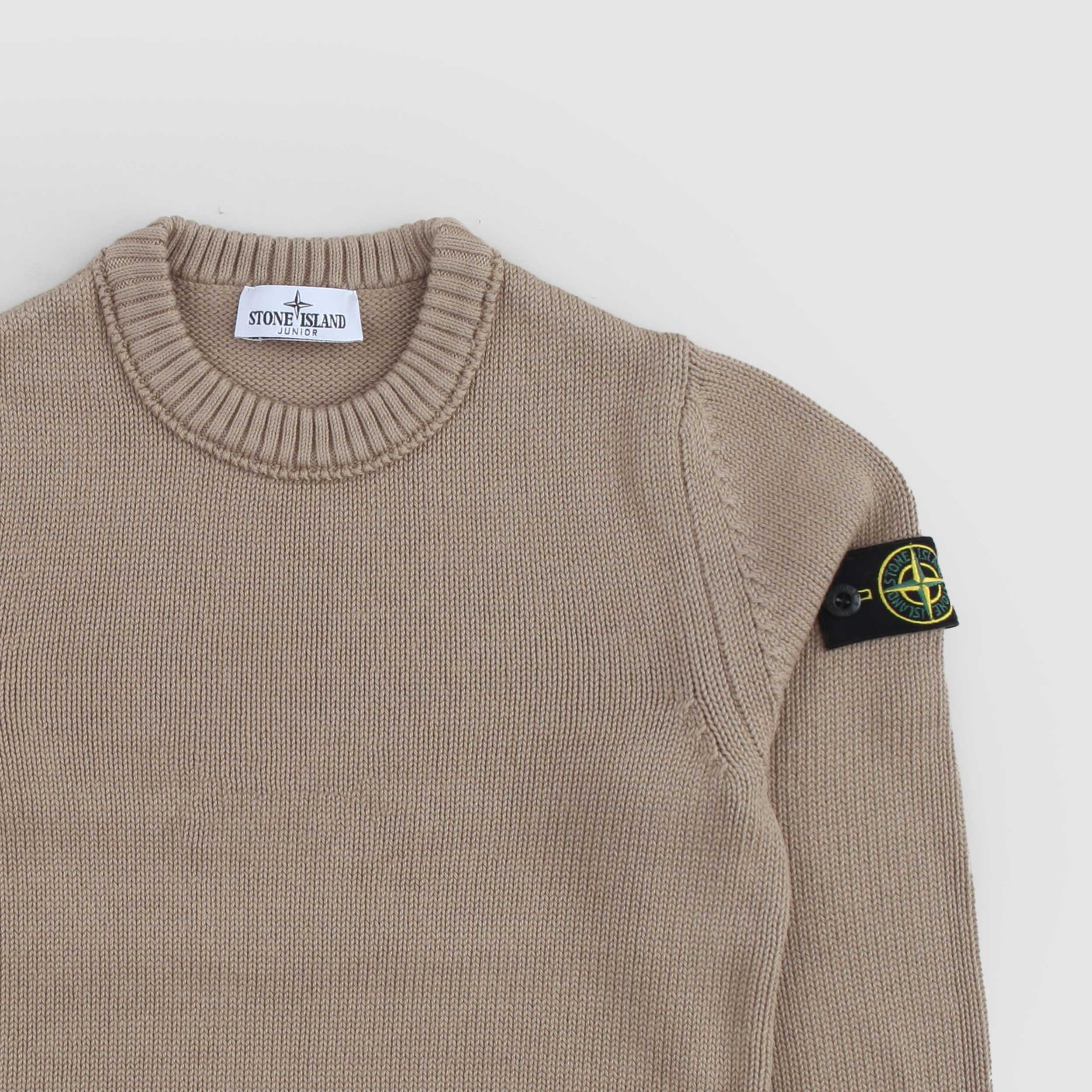 Felpa Marrone Con Targhetta Firmata STONE ISLAND - annameglio.com abbigliamento moda