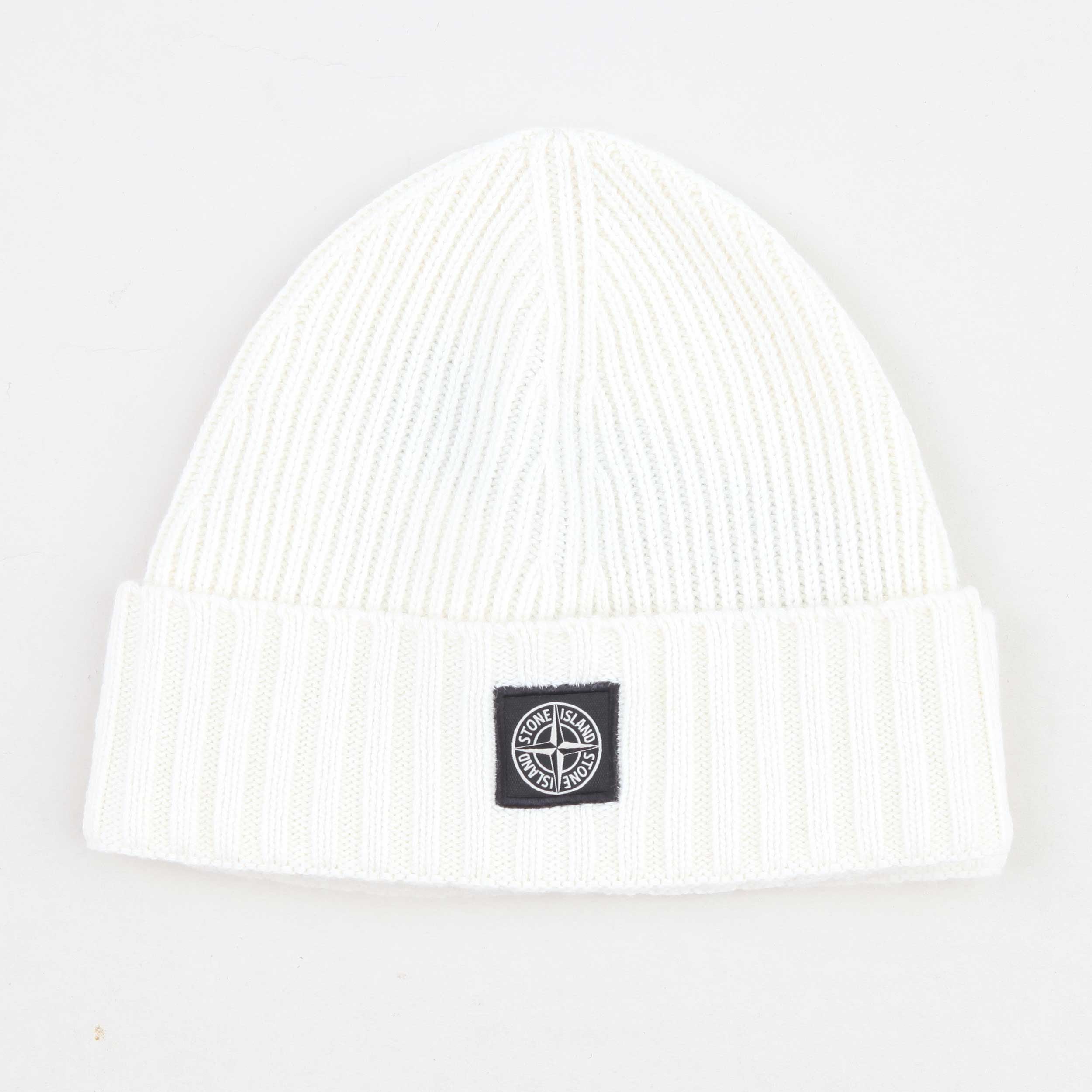 Cappello Bianco Con Logo Firmato Stone Island - annameglio.com abbigliamento moda