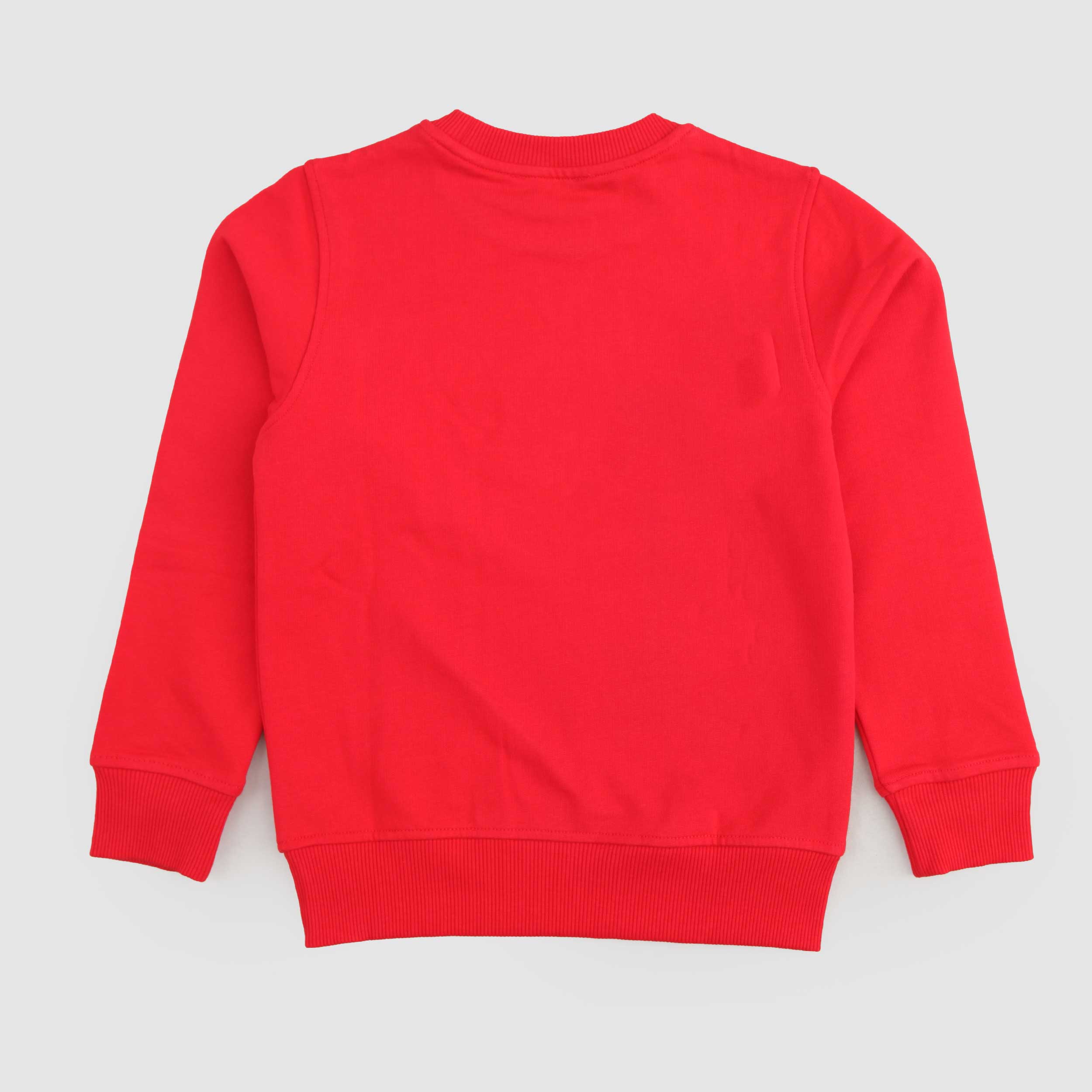 Felpa Rossa Con Logo E Orso Firmata MOSCHINO - annameglio.com abbigliamento moda