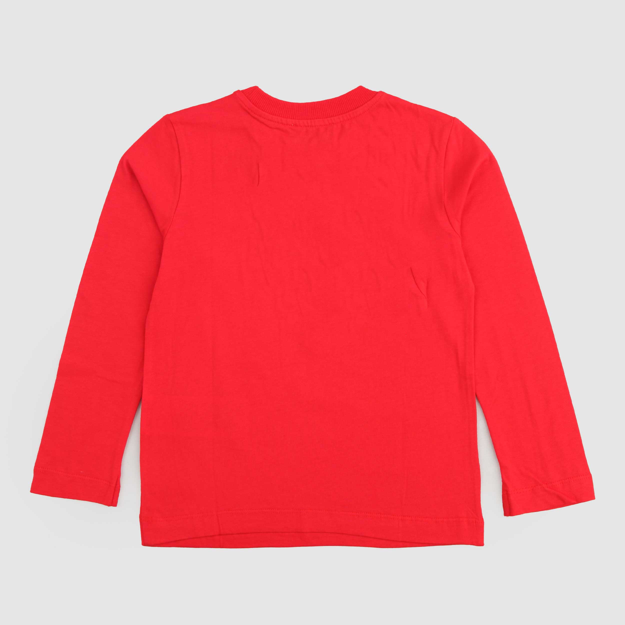 T-shirt A Maniche Lunghe Rossa Firmata MOSCHINO - annameglio.com abbigliamento moda