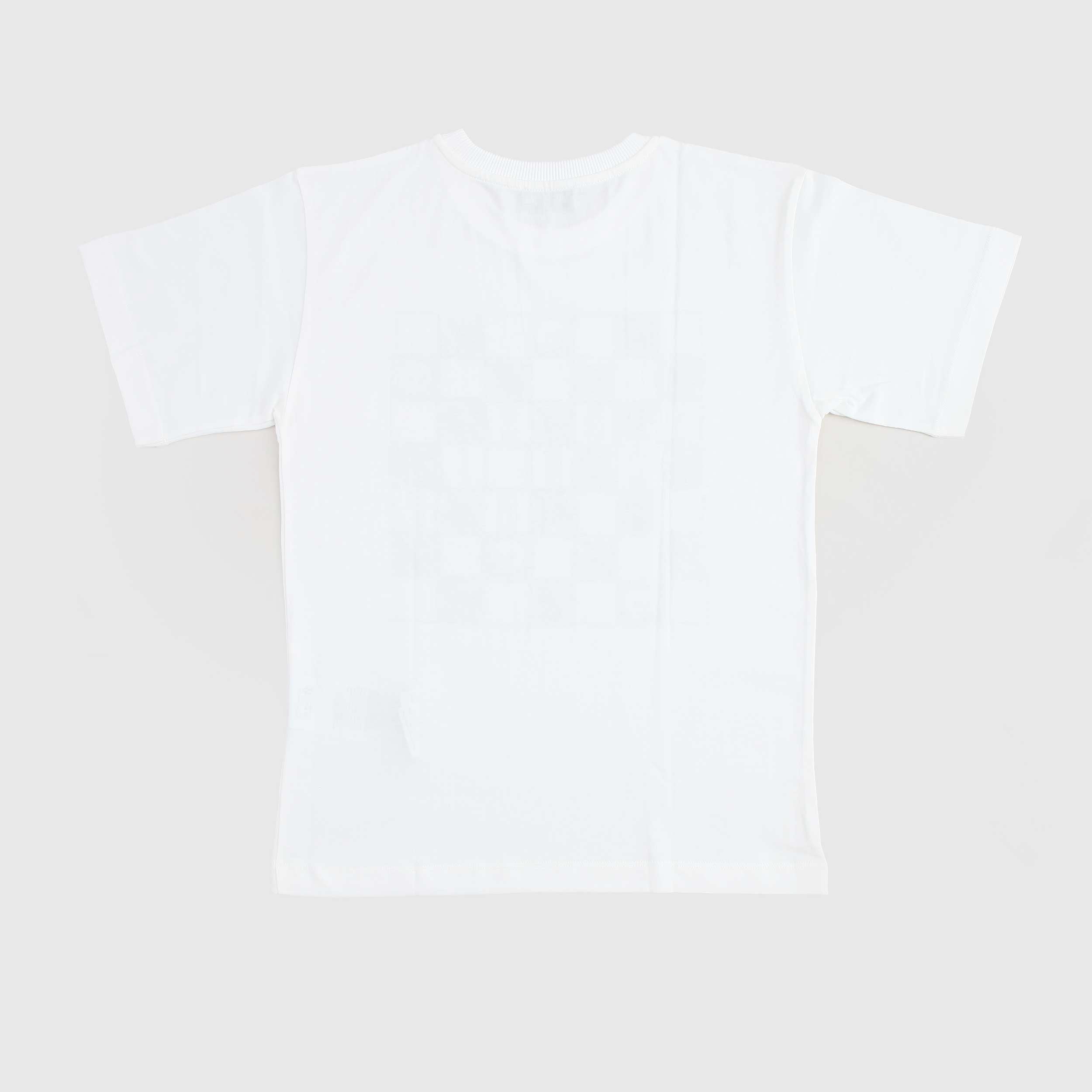 T-shirt A Quadri Bianca Firmata MOSCHINO - annameglio.com abbigliamento moda