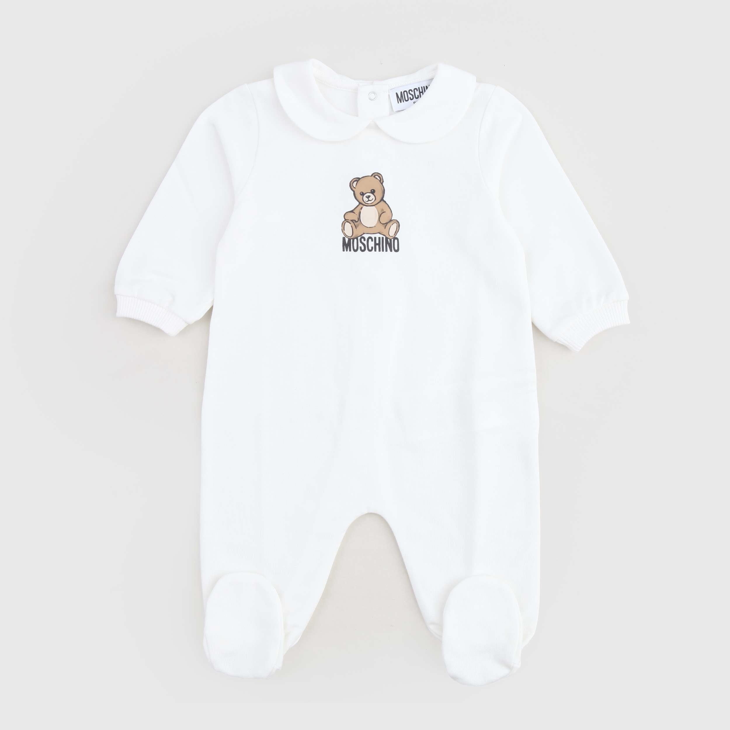 Tutina Bianca Intera Firmata MOSCHINO - annameglio.com abbigliamento moda