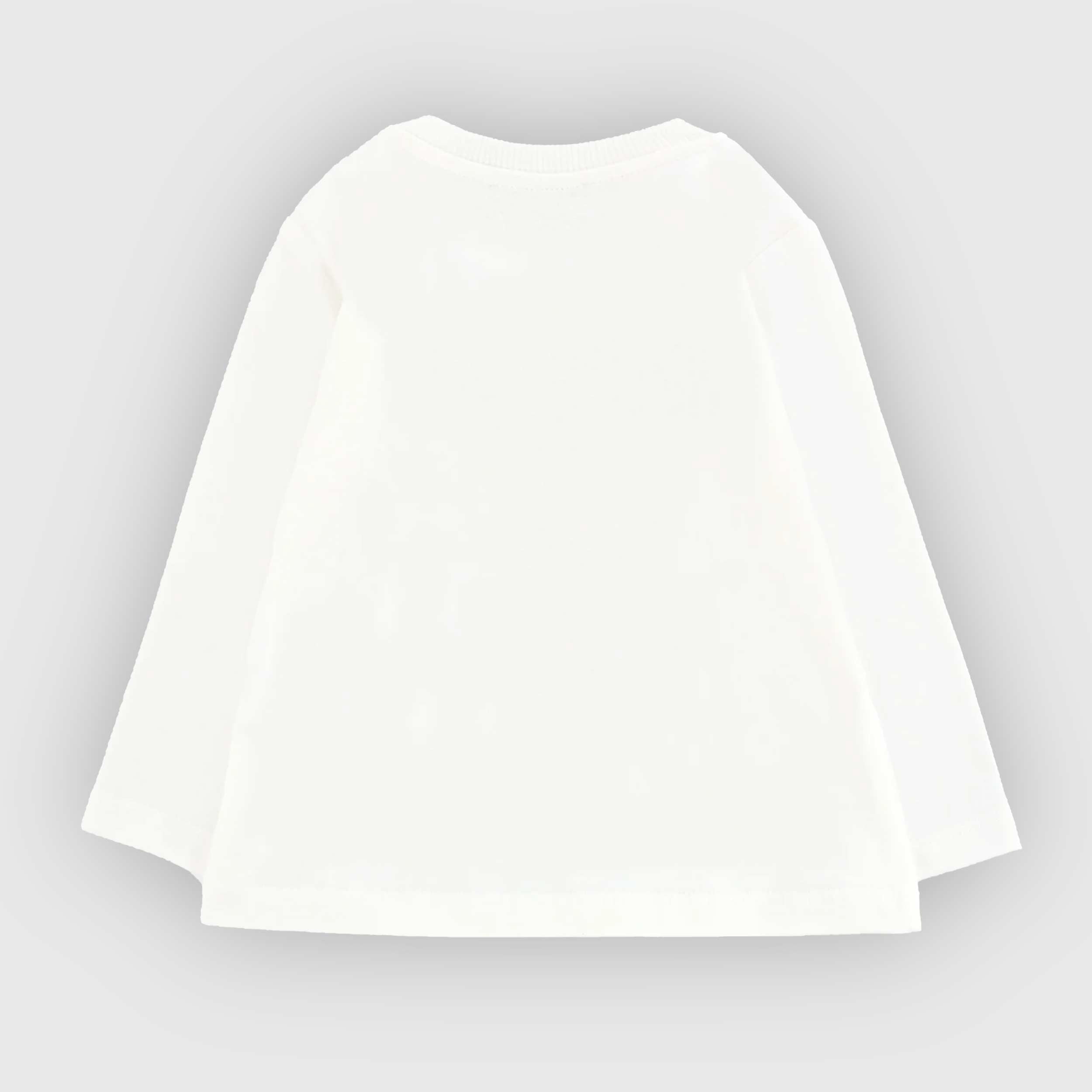 Top Bianco A Maniche Lunghe Firmato MOSCHINO - annameglio.com abbigliamento moda