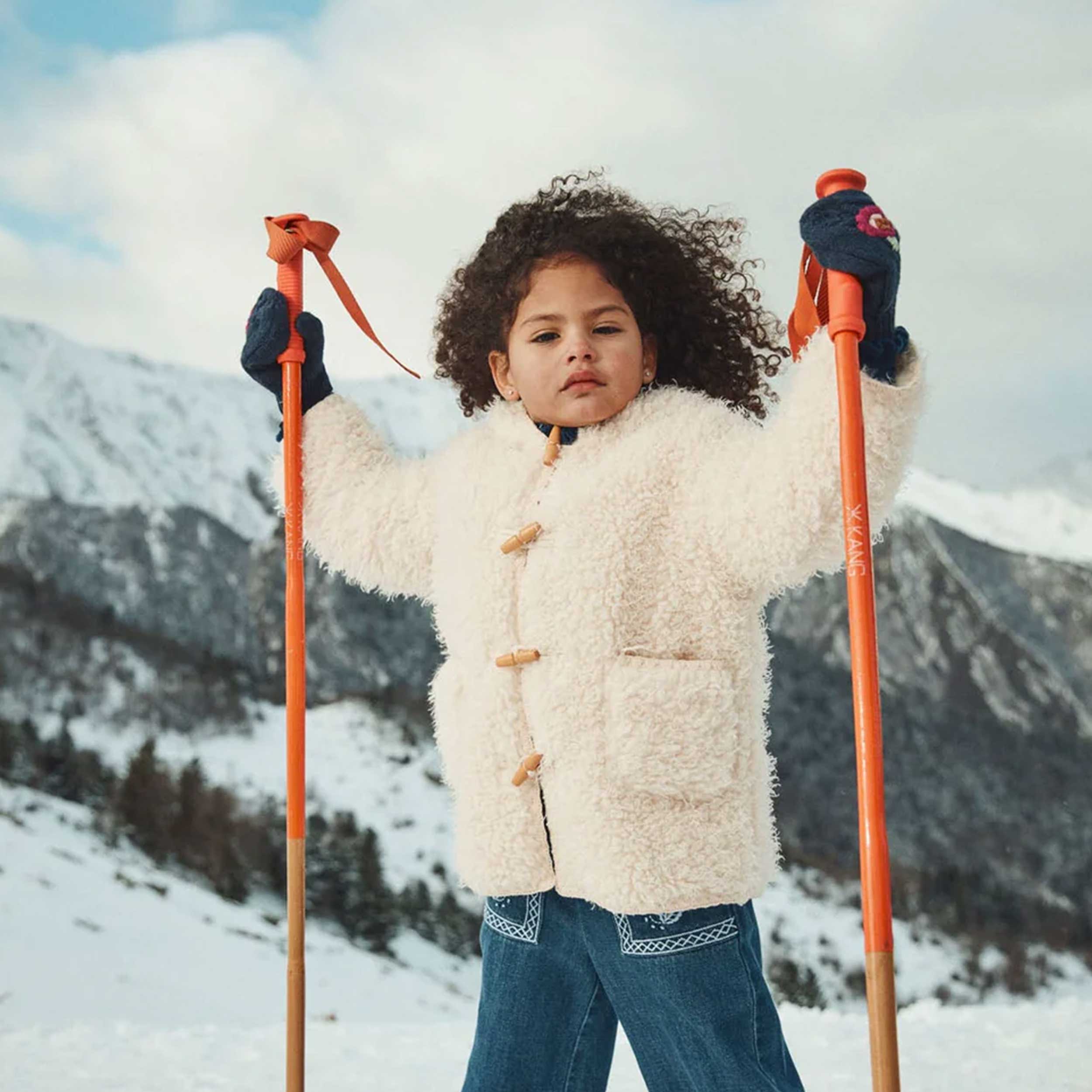 Cappotto Dimia In Sherpa Firmato LOUISE MISHA - annameglio.com abbigliamento moda