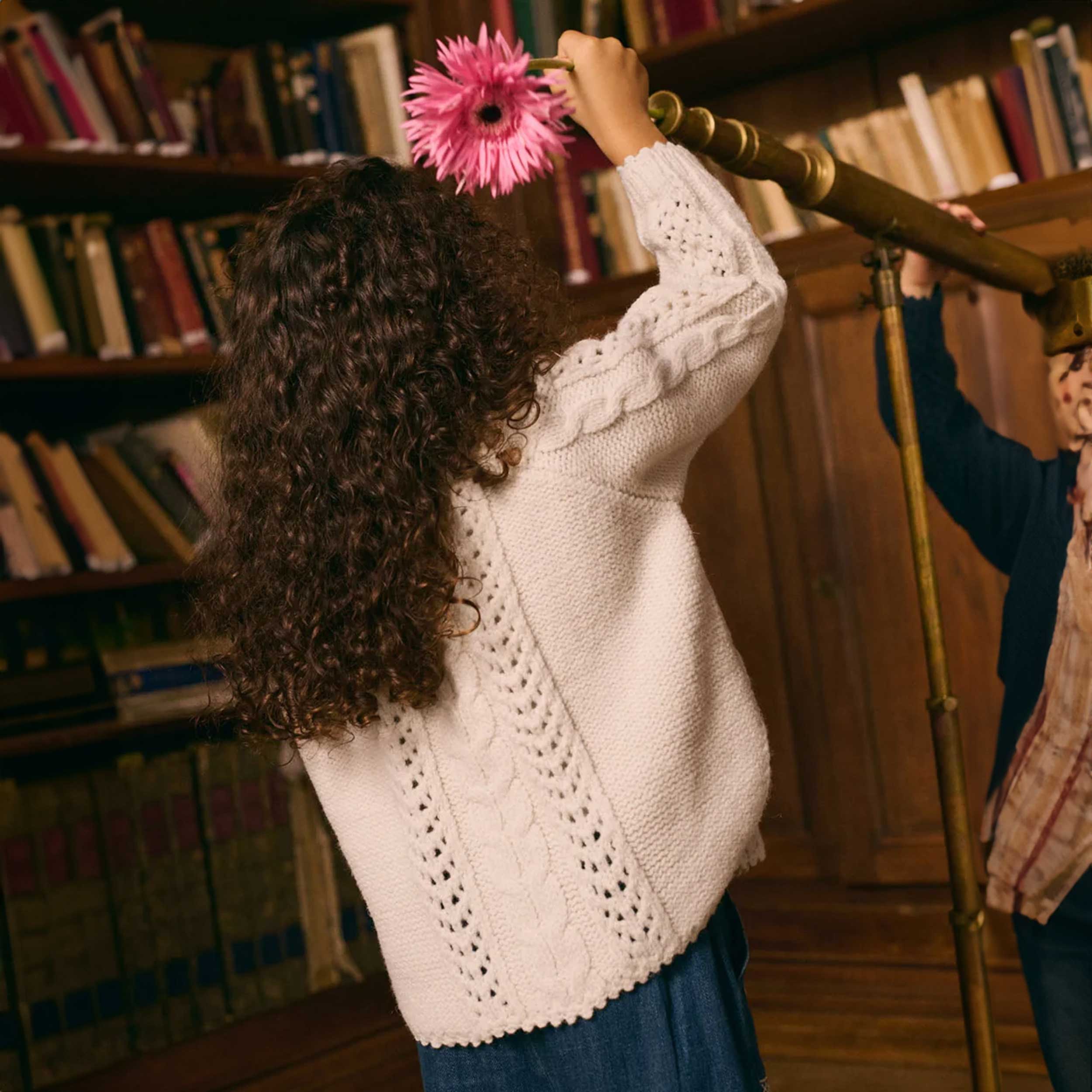 Cardigan Khellana A Trecce Firmata LOUISE MISHA - annameglio.com abbigliamento moda