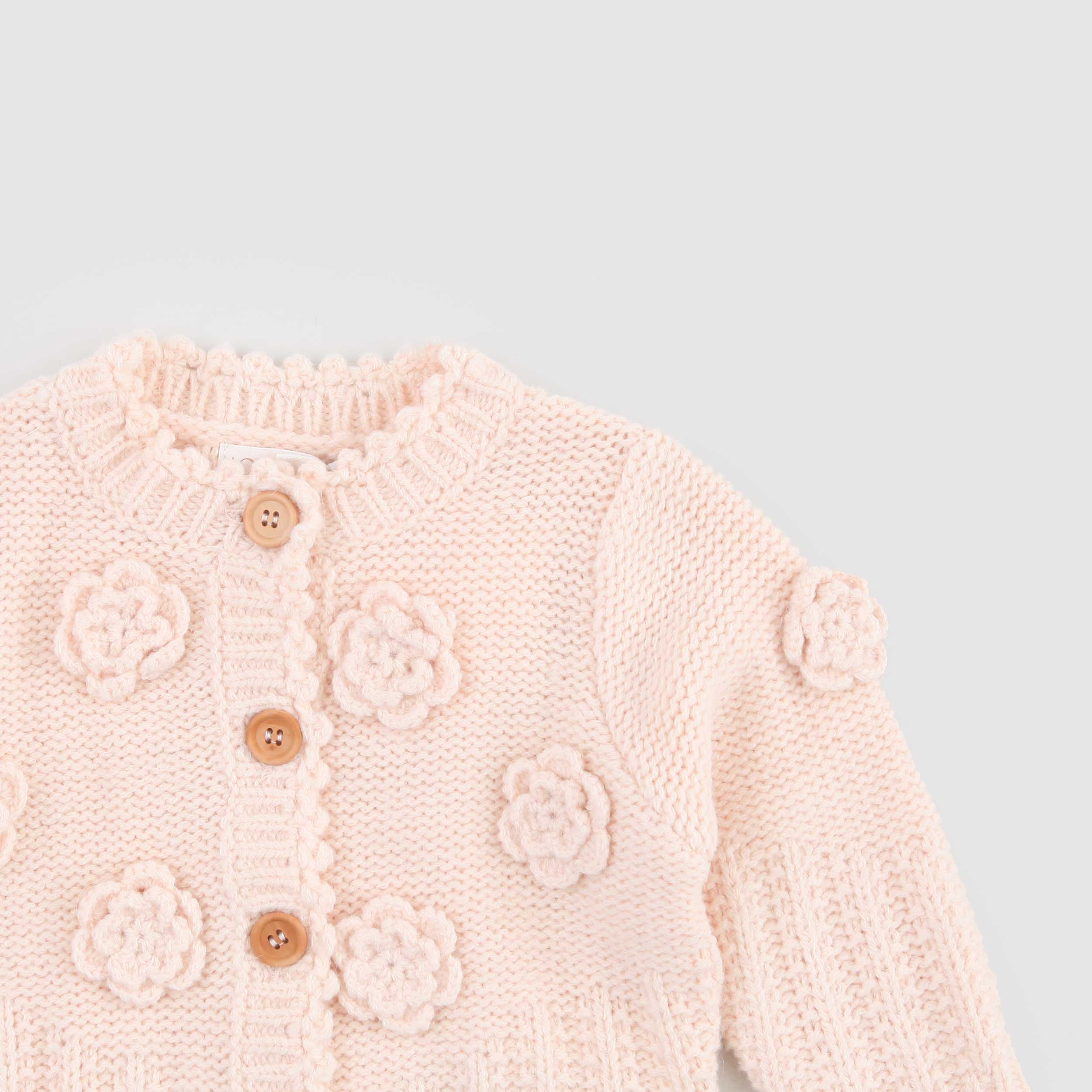 Cardigan Rosa Con Fiori Firmato LOUISE MISHA - annameglio.com abbigliamento moda