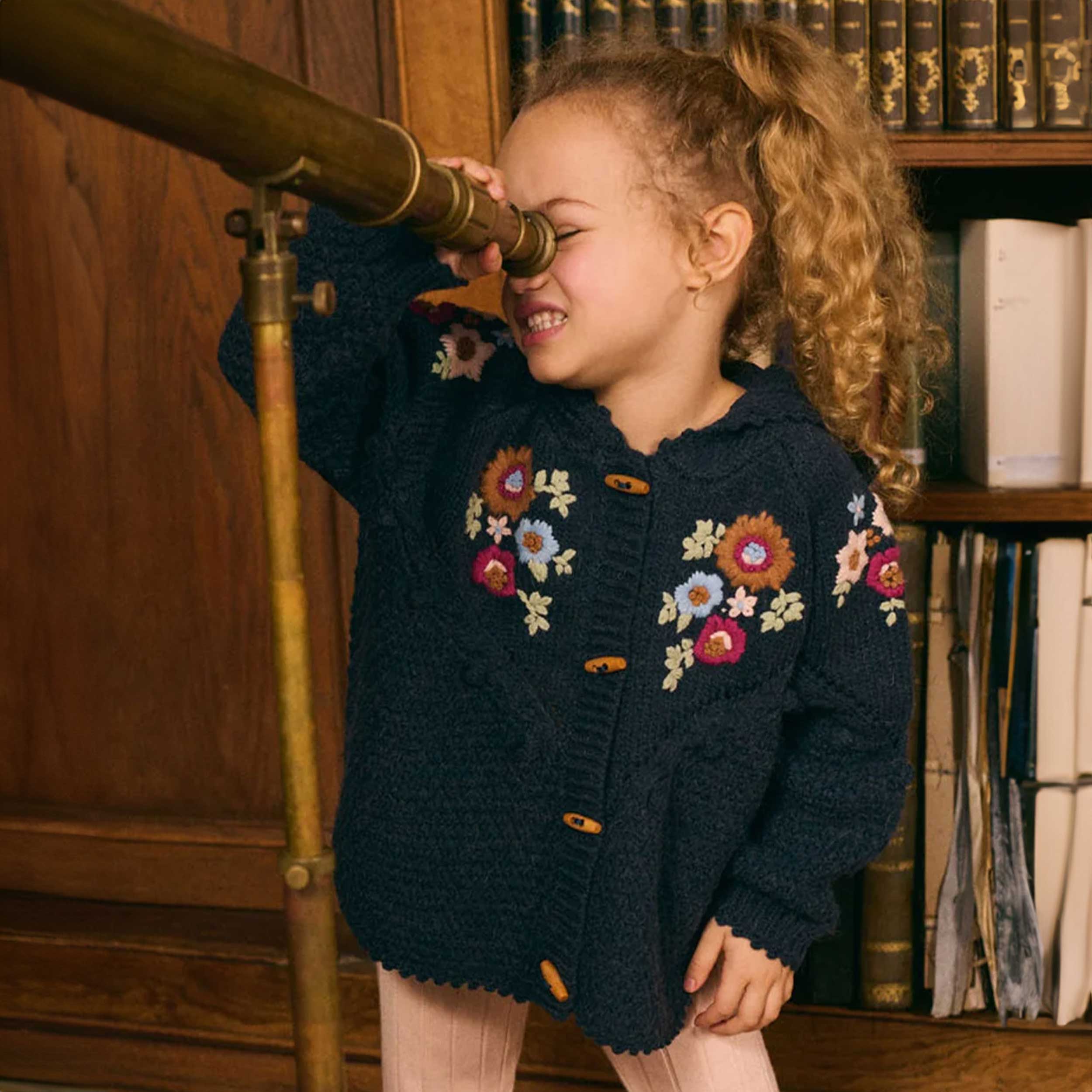 Cardigan Ezi Blu In Lana Firmato LOUISE MISHA - annameglio.com abbigliamento moda