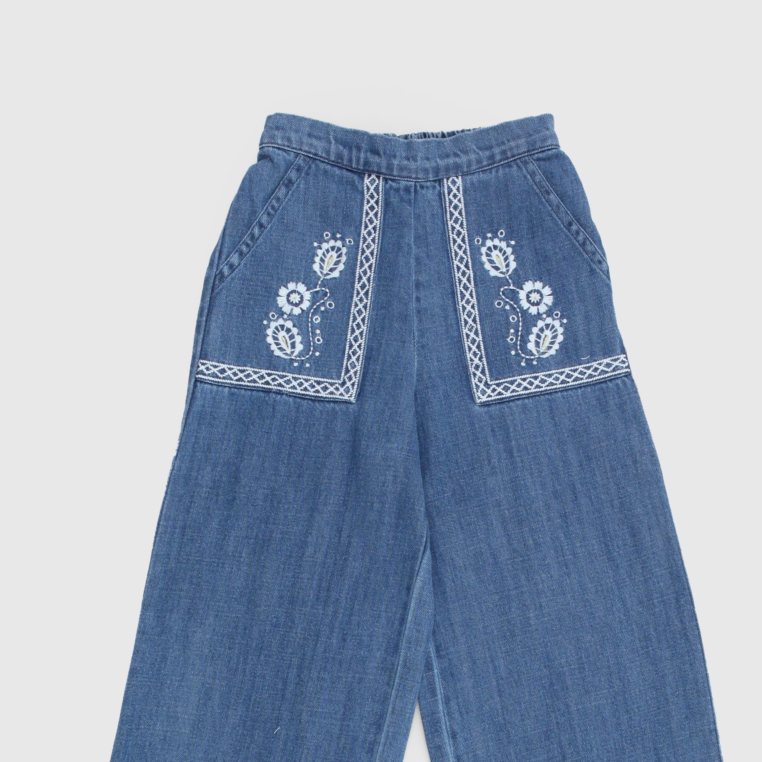 Jeans Flofi Con Ricami Firmato LOUISE MISHA - annameglio.com abbigliamento moda