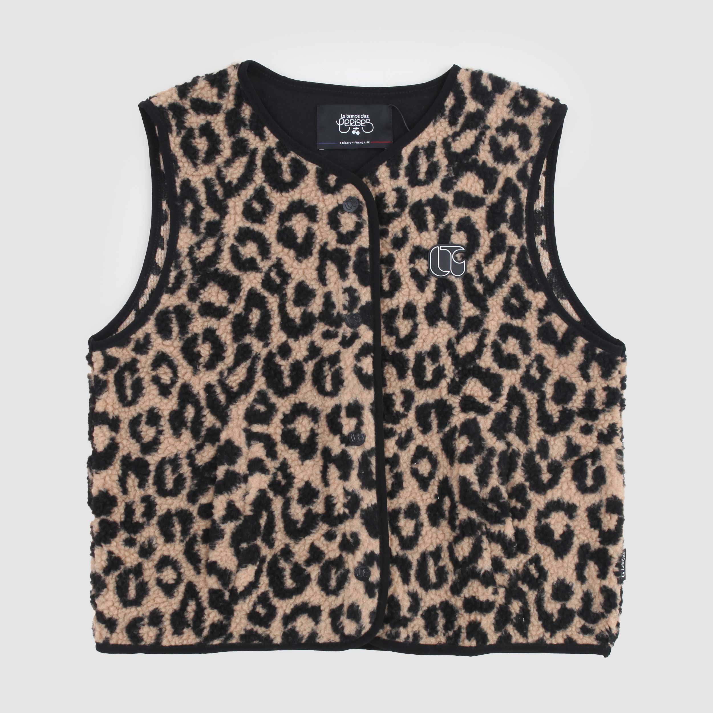 Giacca Leopardata Sherpa By LE TEMPS DES CERISES