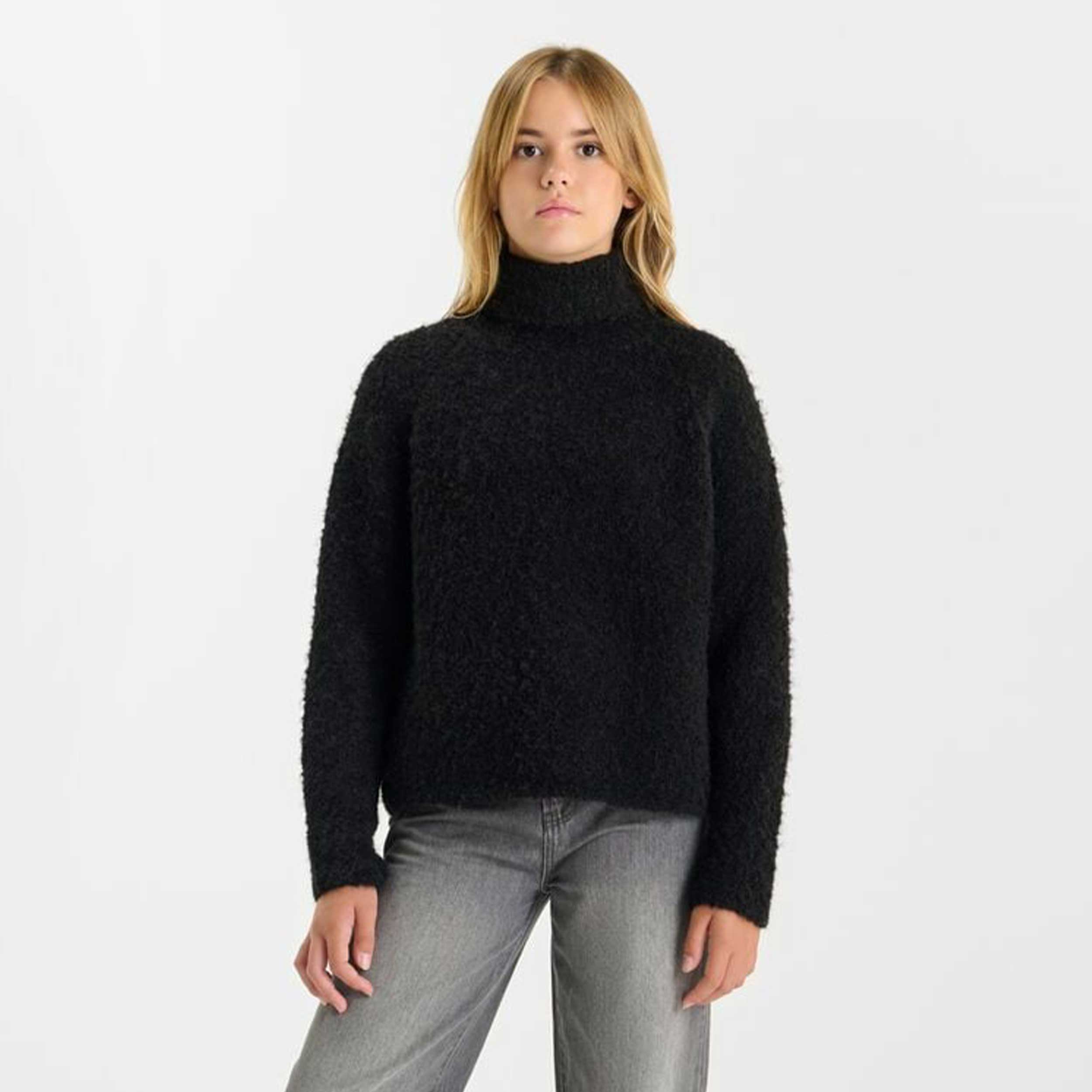 Maglione Dolcevita Nero By LE TEMPS DES CERISES - annameglio.com abbigliamento moda
