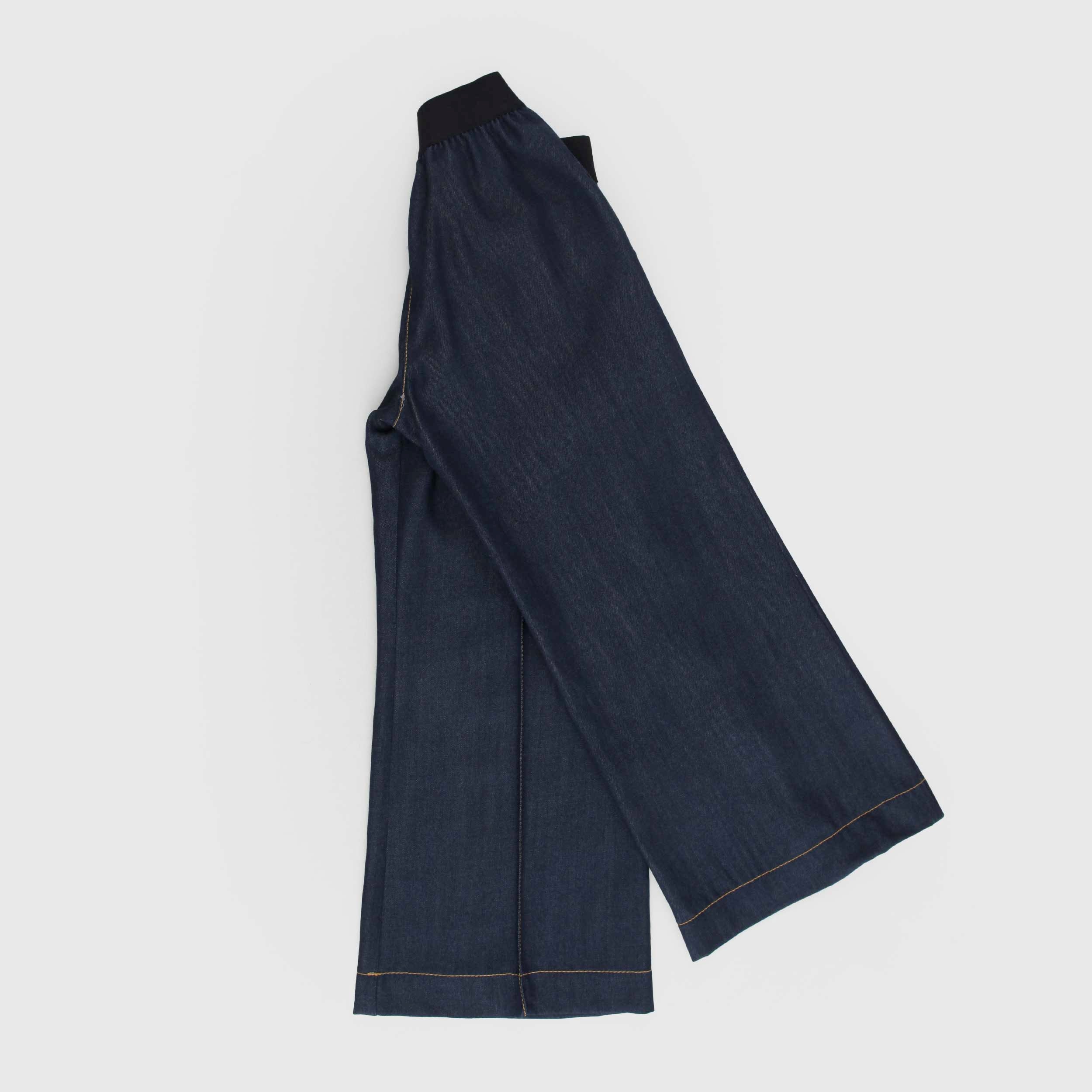 Pantalone Nero Con Targhetta Firmato MONNALISA - annameglio.com abbigliamento moda