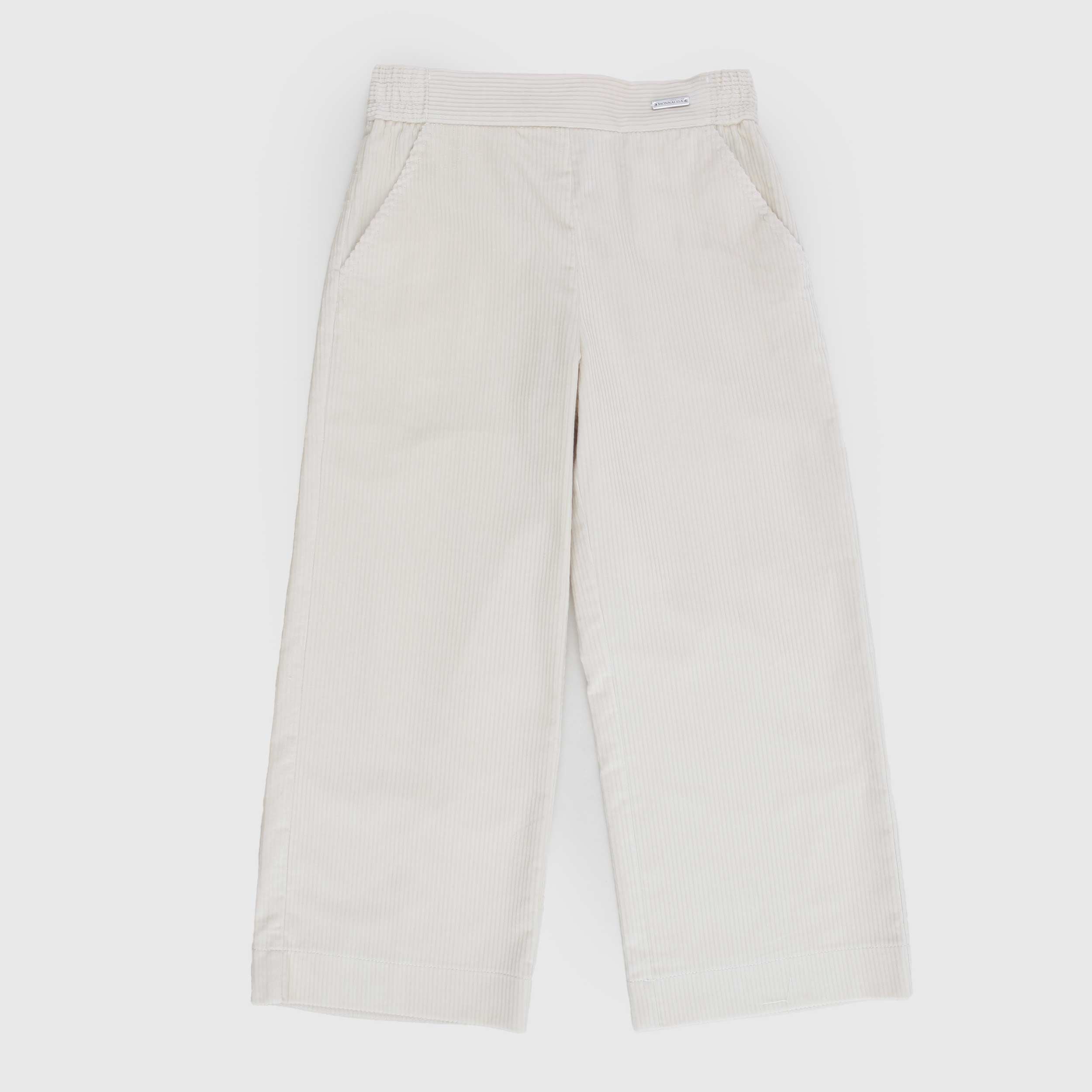 Pantalone Panna A Palazzo Firmato MONNALISA - annameglio.com abbigliamento moda