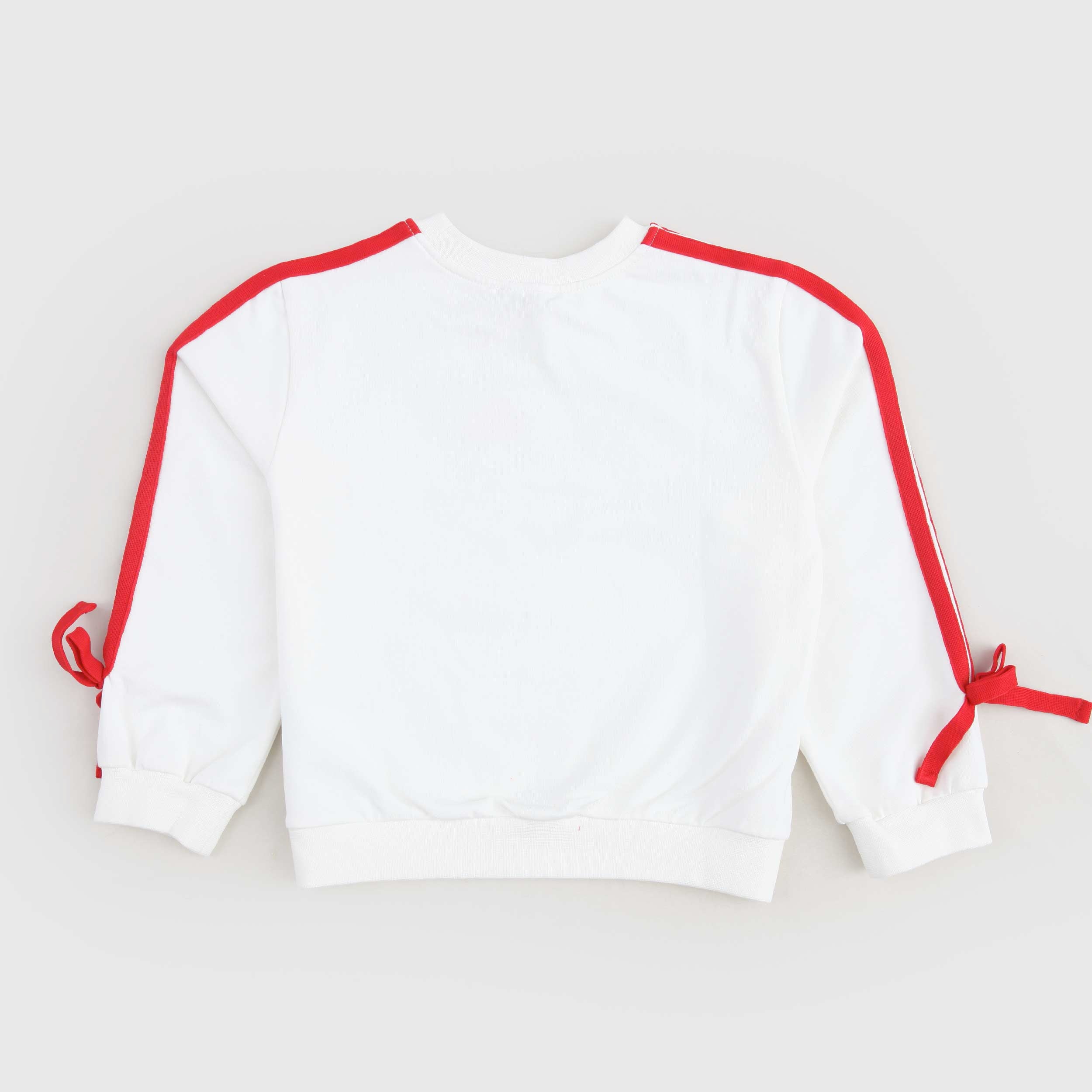 Felpa Bianca Con Stampa Minnie Firmata MONNALISA - annameglio.com abbigliamento moda