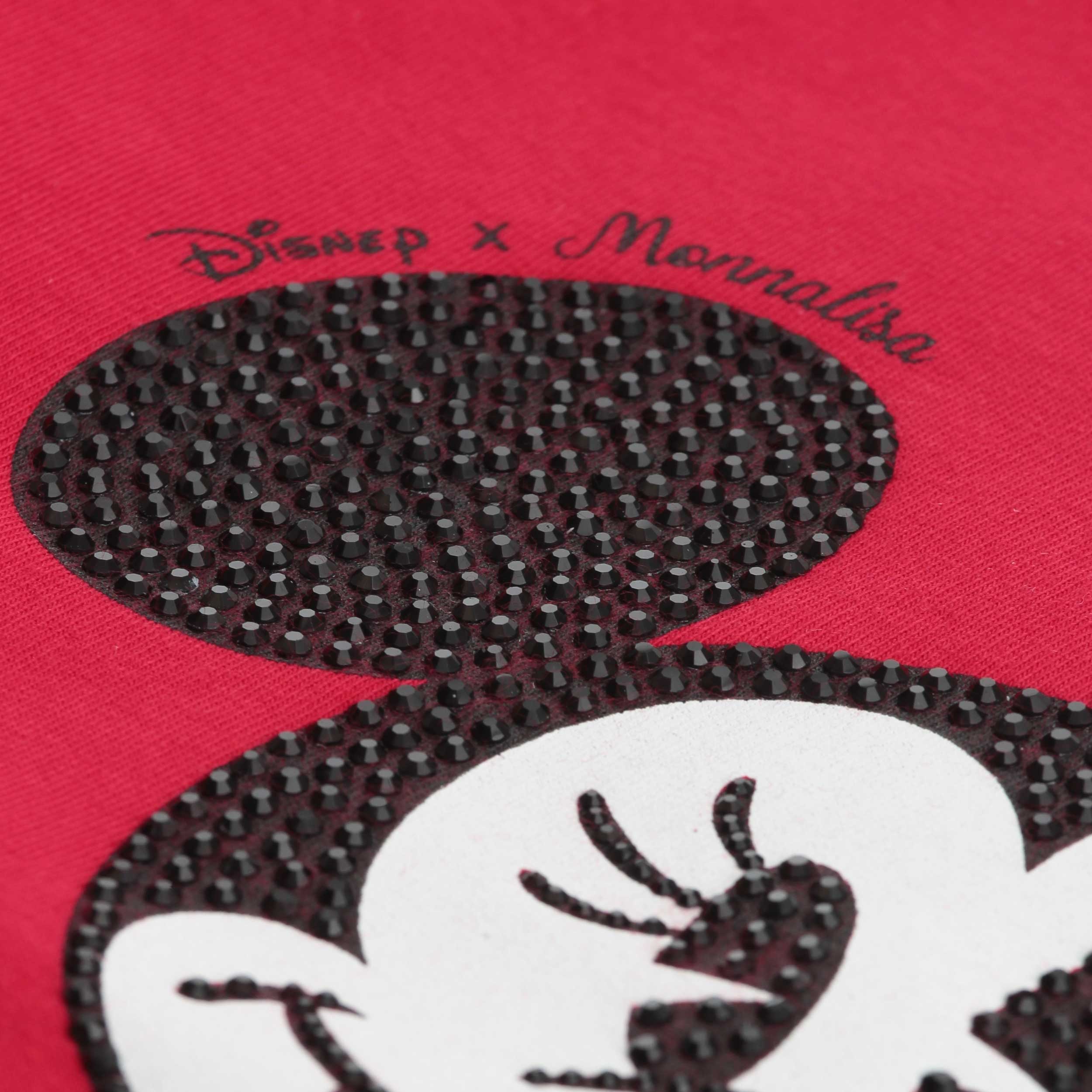 Felpa Rossa Con Minnie Firmata MONNALISA - annameglio.com abbigliamento moda