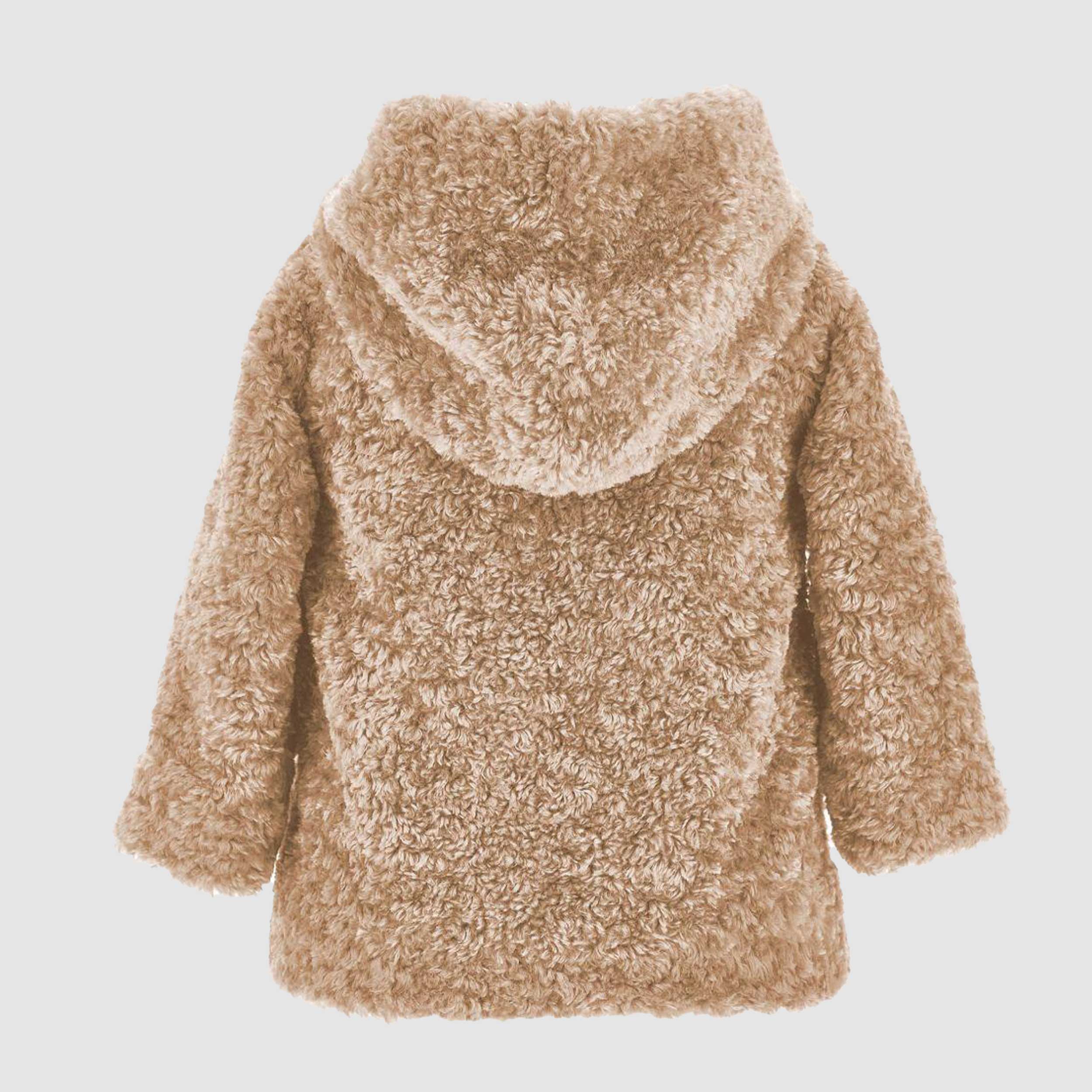 Cappotto Beige Con Tasche Firmato MONNALISA - annameglio.com abbigliamento moda