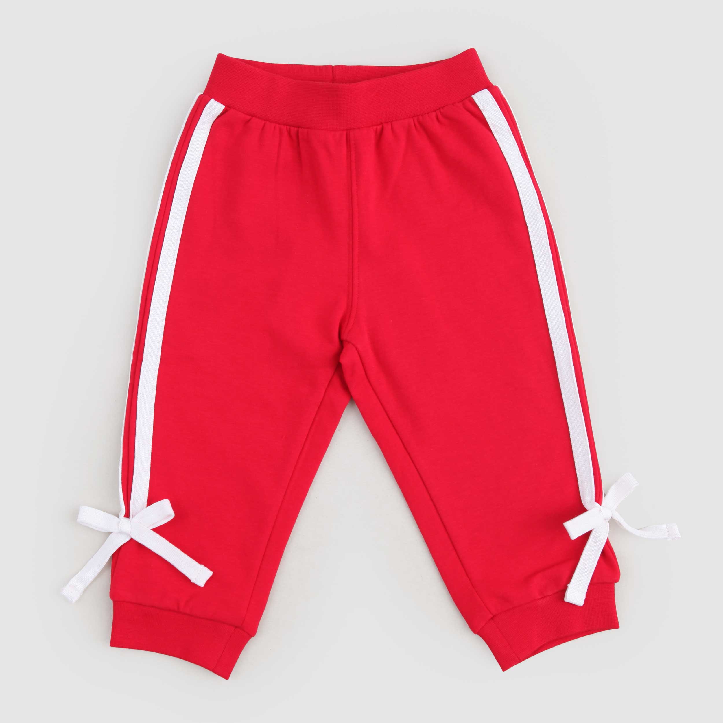 Pantalone Tuta Rosso Con Bande Firmato MONNALISA - annameglio.com abbigliamento moda