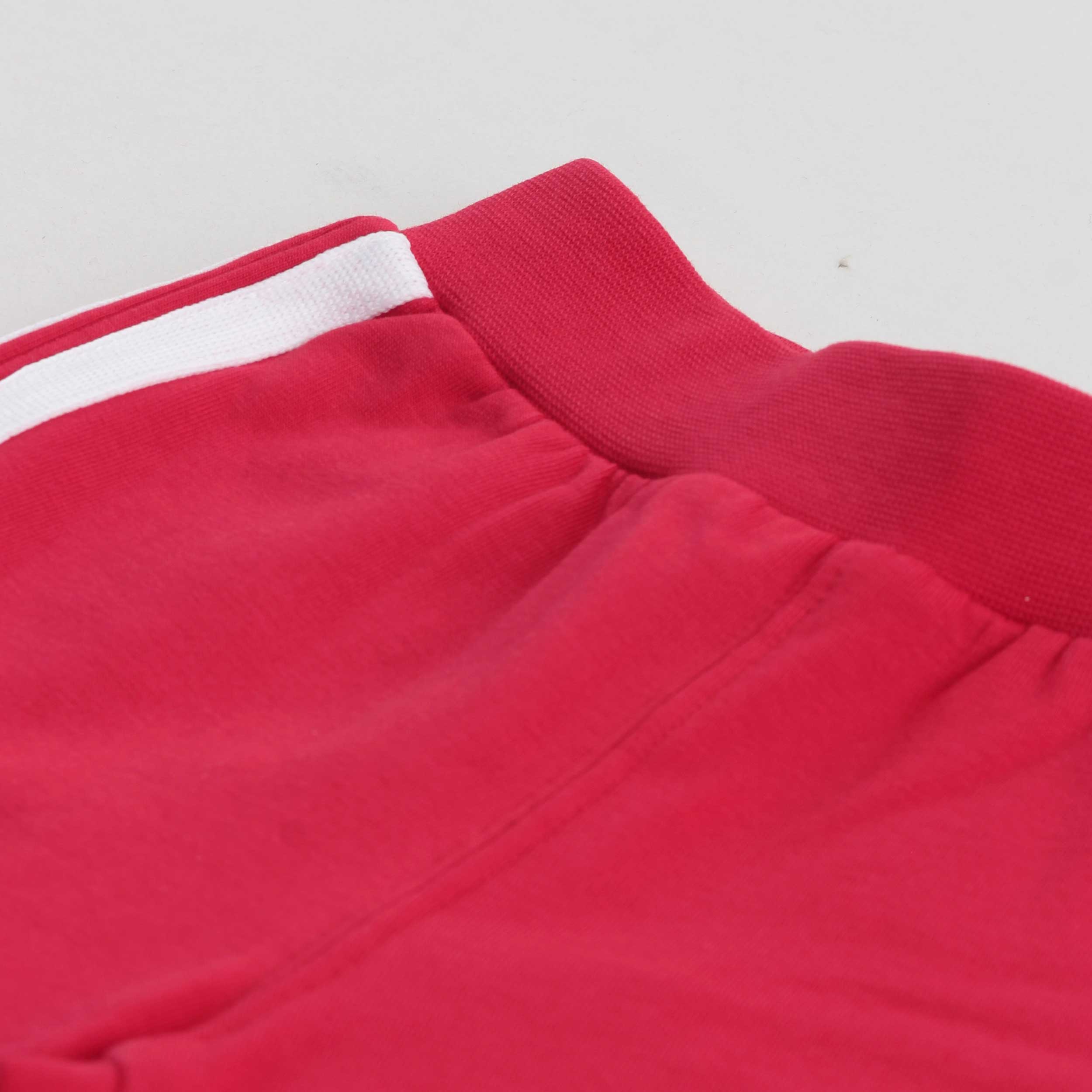 Pantalone Tuta Rosso Con Bande Firmato MONNALISA - annameglio.com abbigliamento moda