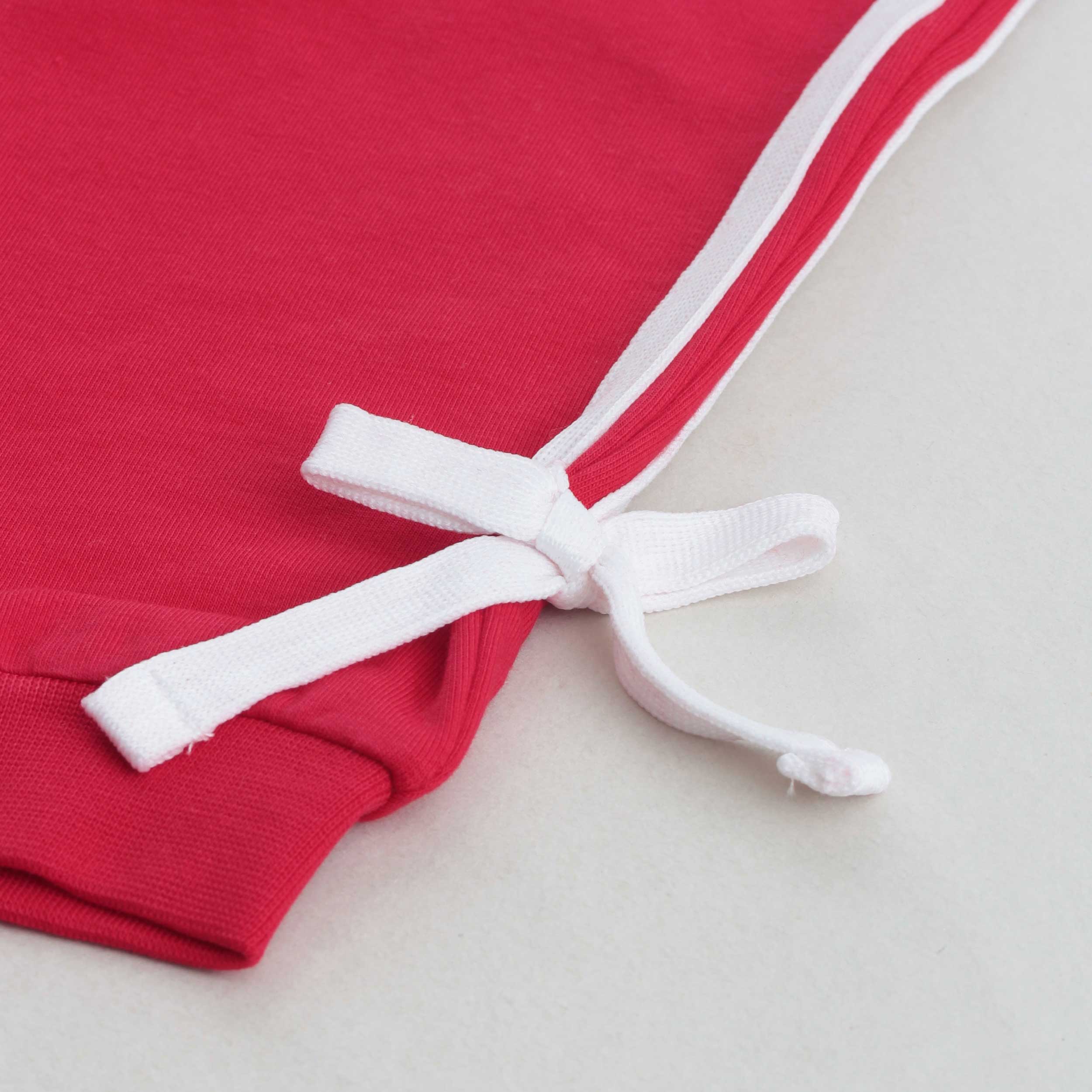 Pantalone Tuta Rosso Con Bande Firmato MONNALISA - annameglio.com abbigliamento moda