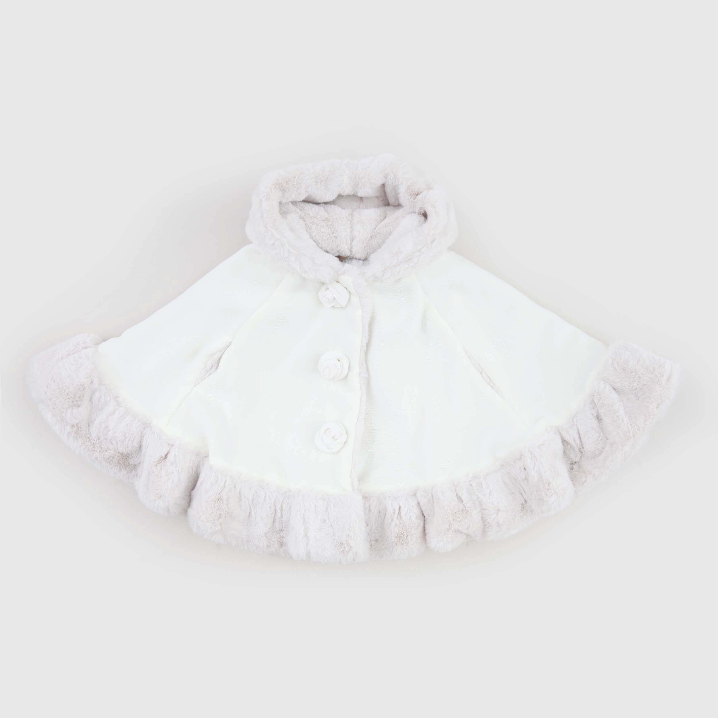 Mantella Latte E Cappuccio Firmata LA STUPENDERIA - annameglio.com abbigliamento moda