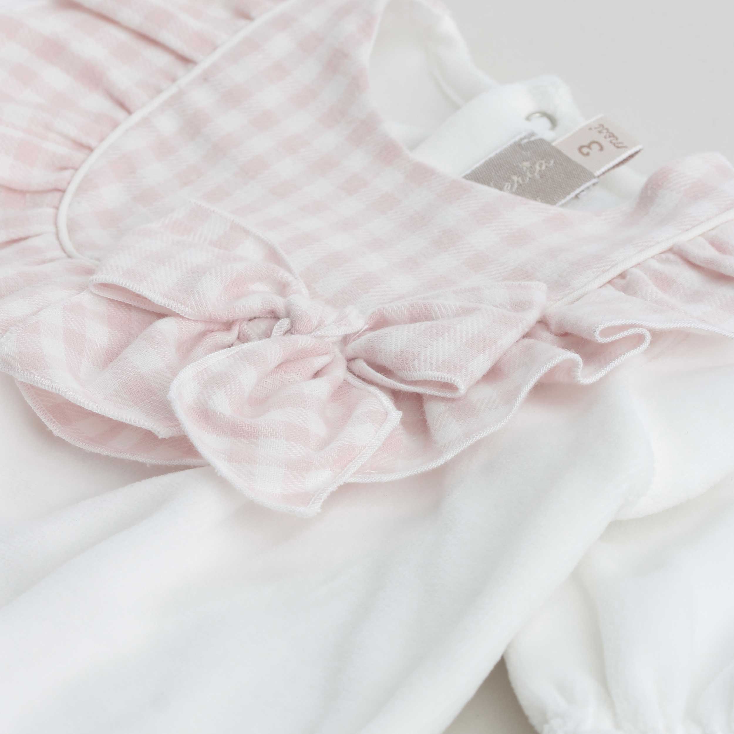 Tutina Bianco E Rosa Firmata LA STUPENDERIA - annameglio.com abbigliamento moda