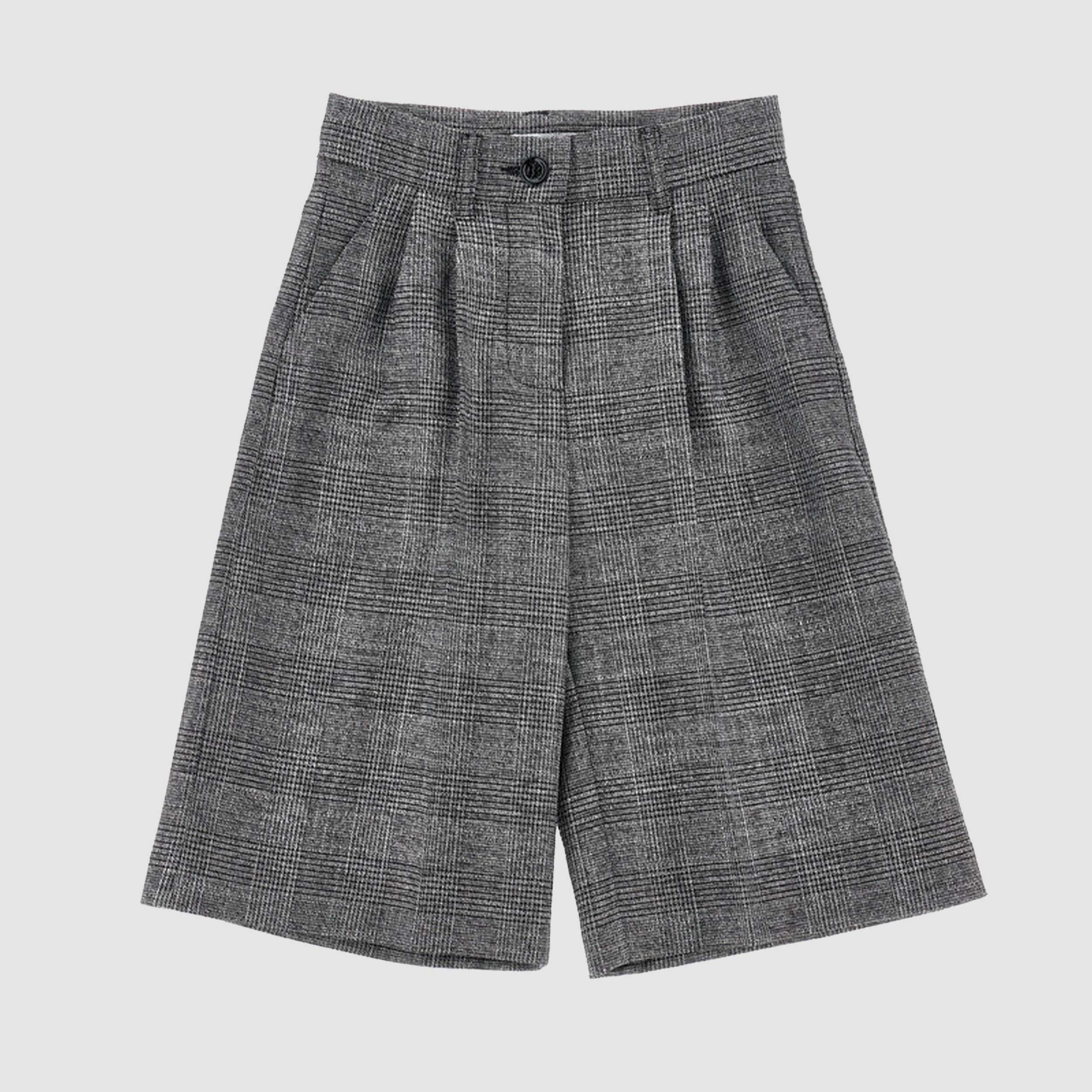 Bermuda A Quadri Grigio Firmato PHILOSOPHY - annameglio.com abbigliamento moda