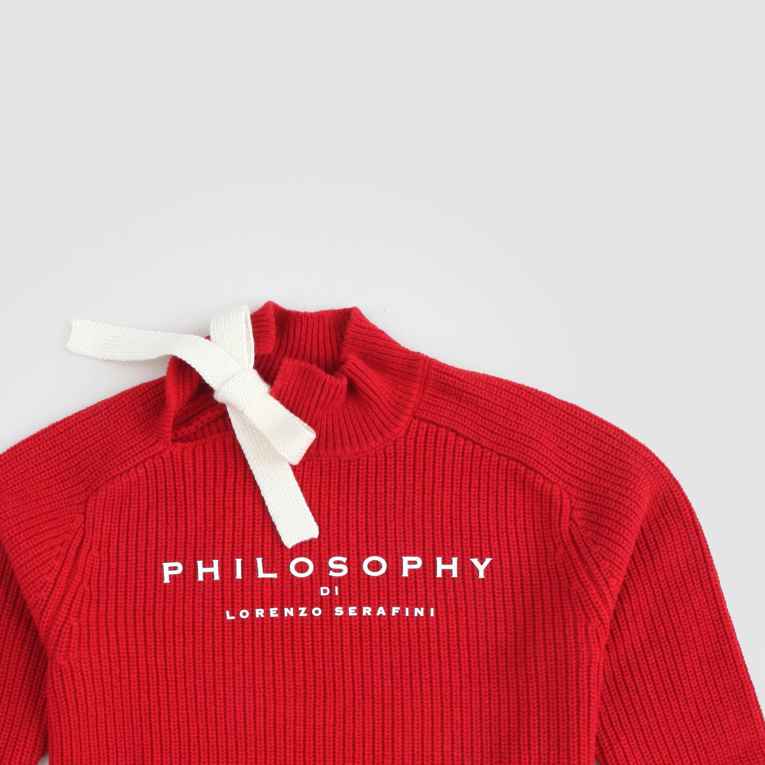 Maglioncino Rosso Firmato PHILOSOPHY - annameglio.com abbigliamento moda