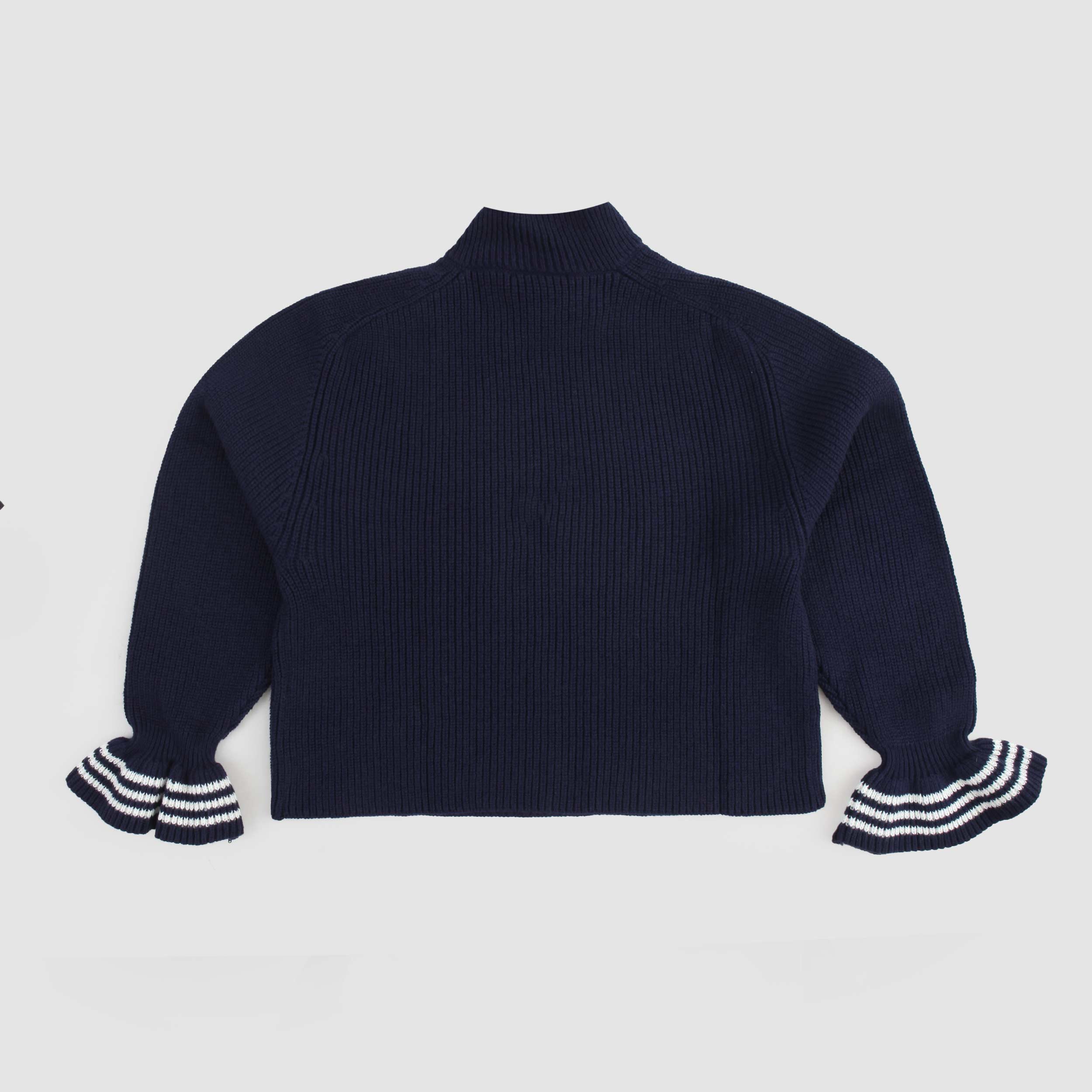 Maglioncino Blu Con Volant Firmato PHILOSOPHY - annameglio.com abbigliamento moda