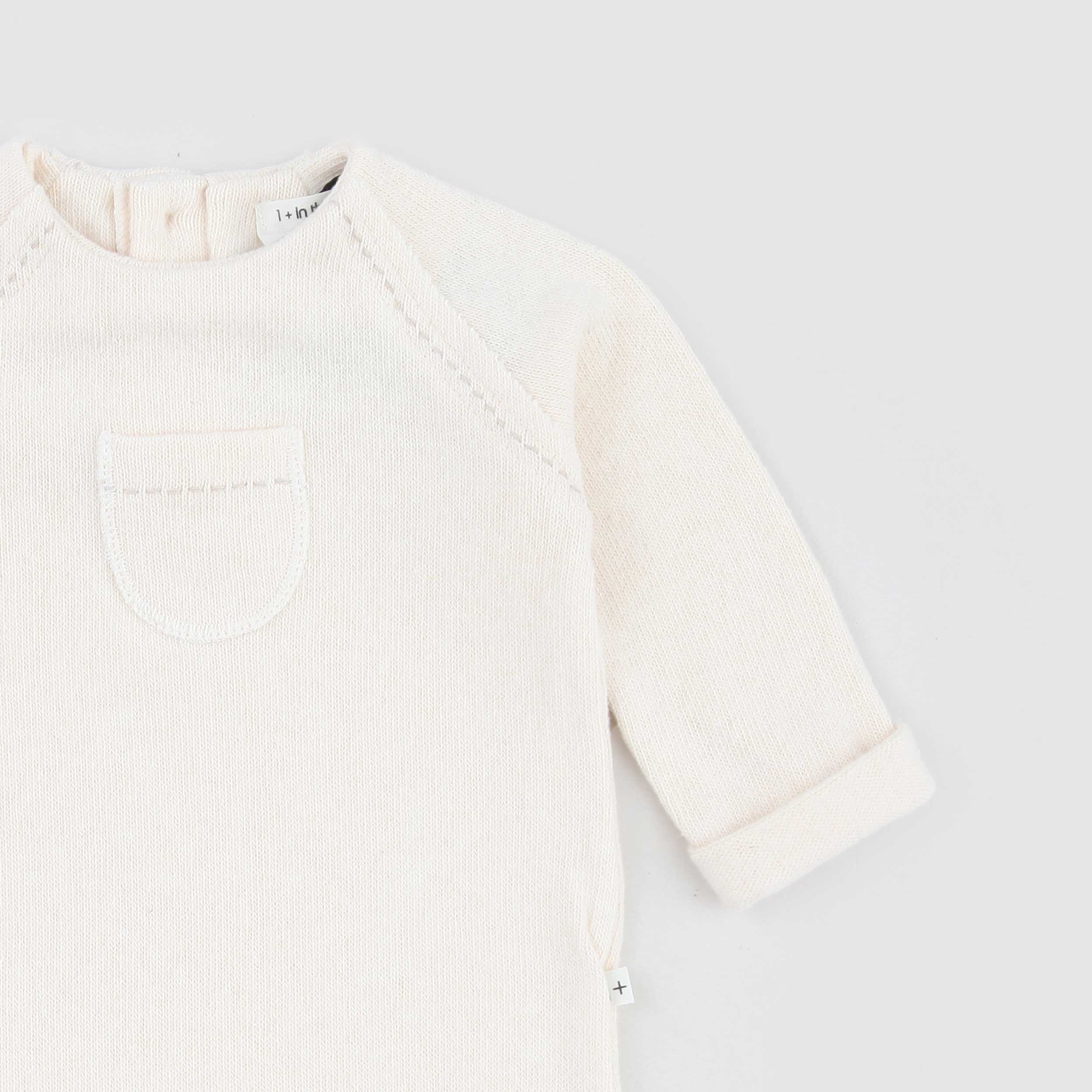 Tutina Beige E Risvolto By ONE MORE IN THE FAMILY - annameglio.com abbigliamento moda