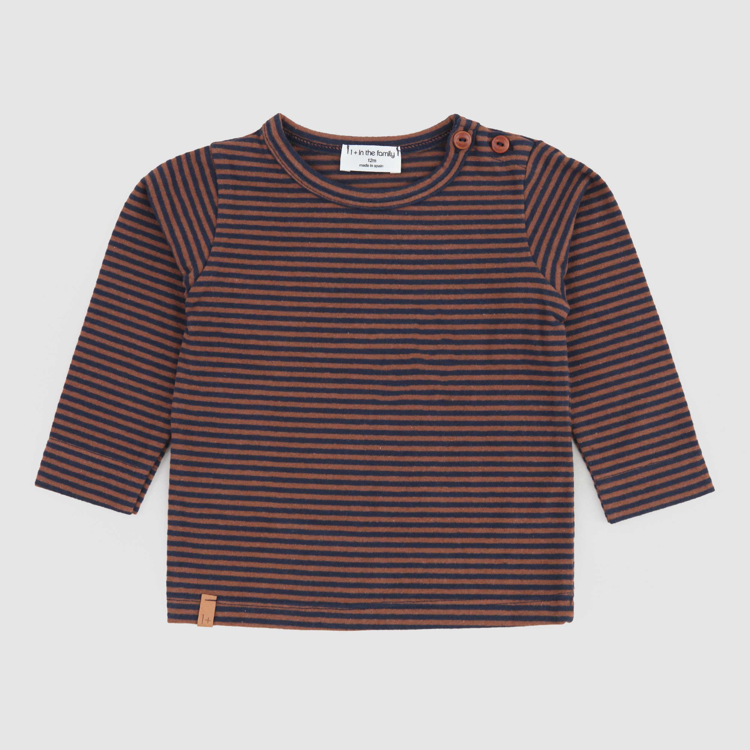 T-shirt Jersey Bicolore By ONE MORE IN THE FAMILY - annameglio.com abbigliamento moda